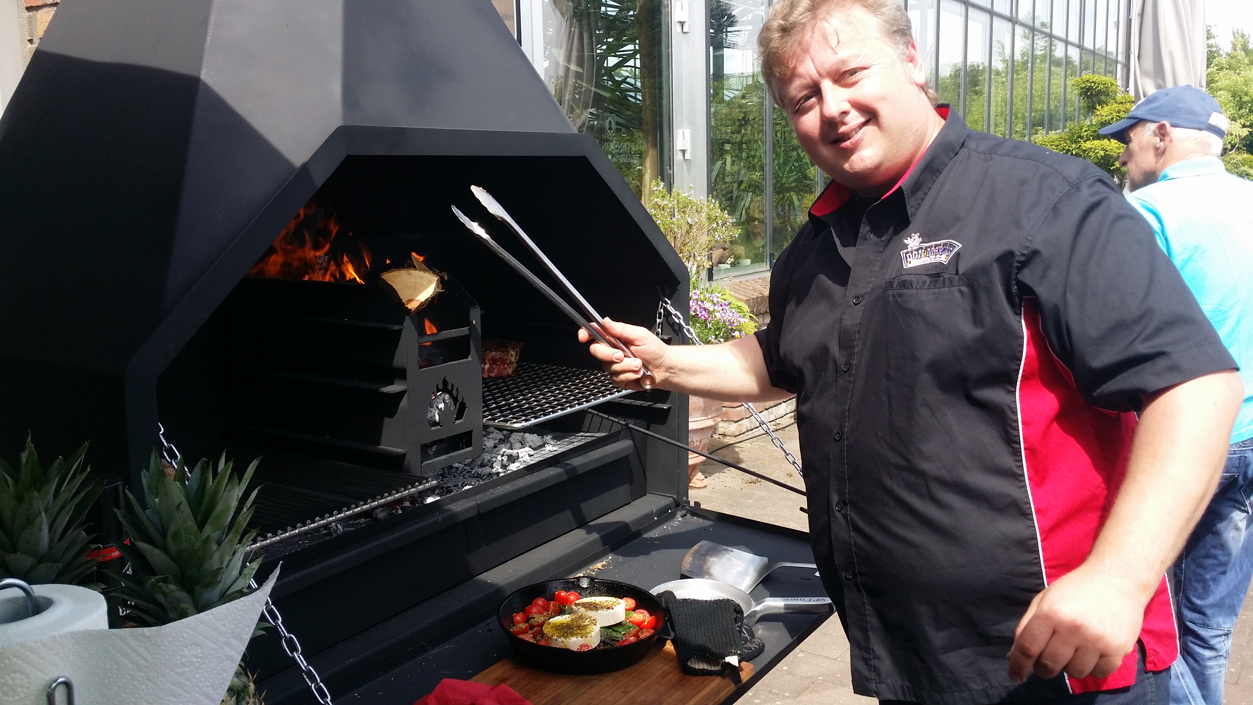 Braai Freistehender Grillkamin - Modell 1200