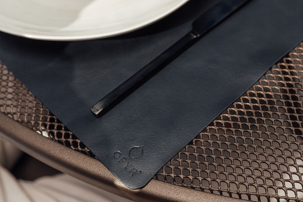 OFYR Placemat Platzdeckchen 4er Set - braun