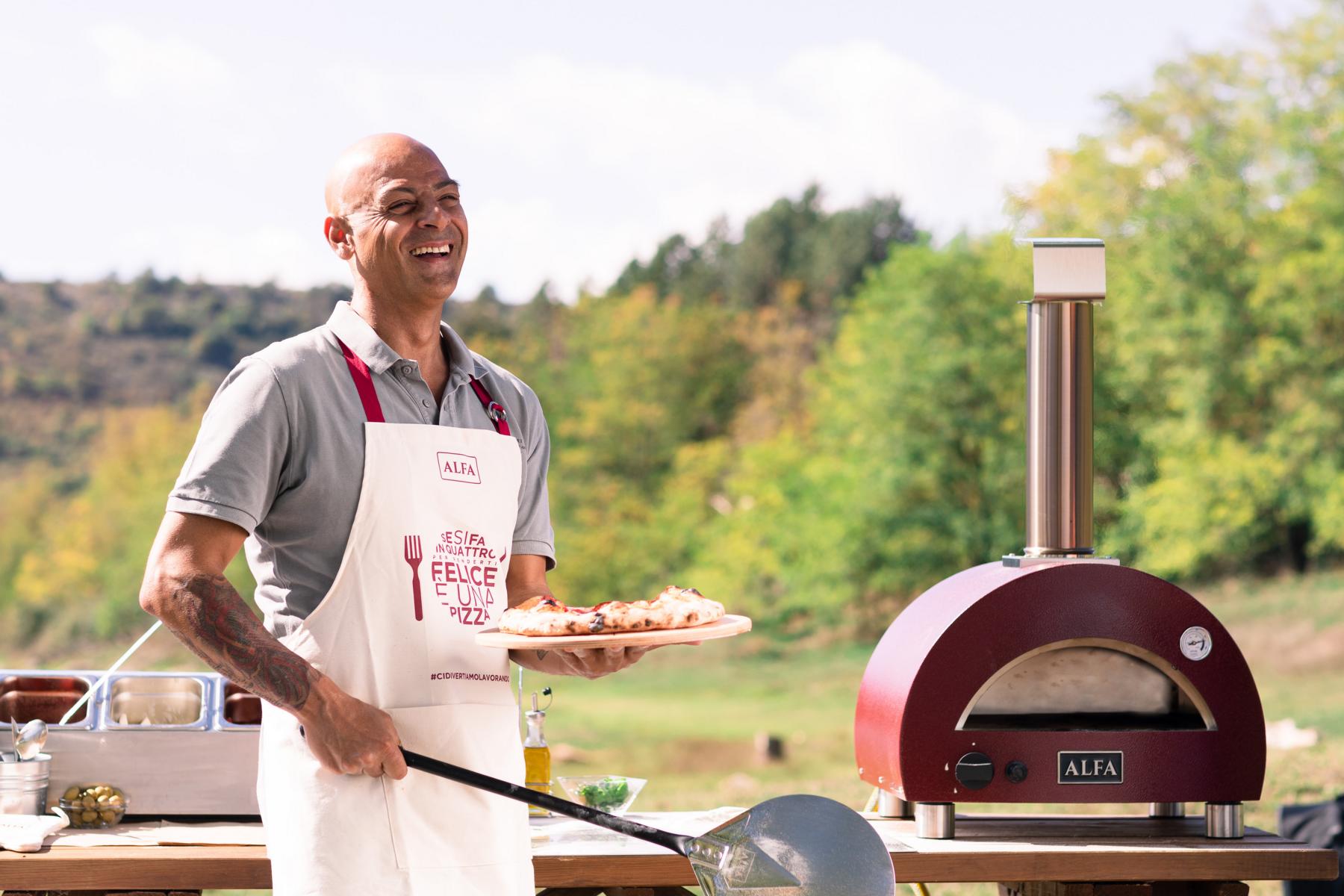 ALFA Gas - Pizzaofen MODERNO Portable - 1 Pizza