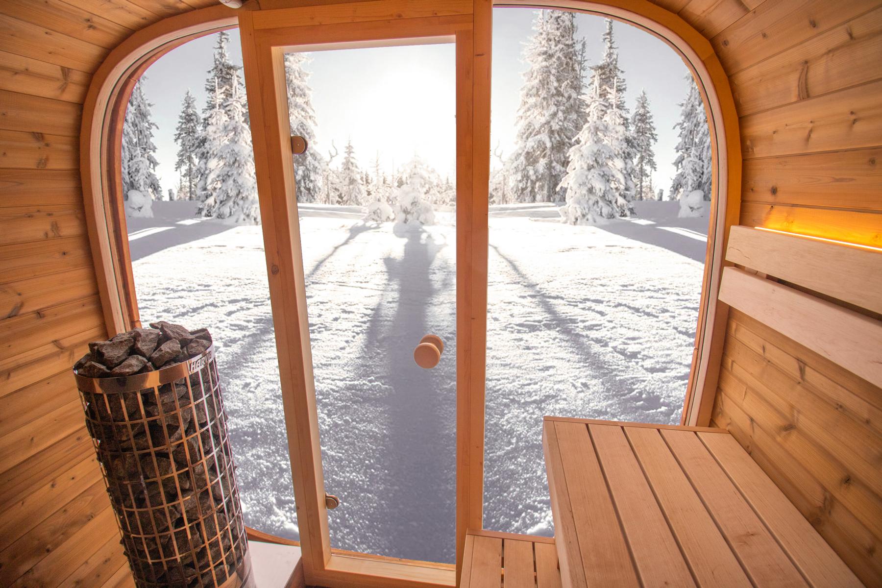 Thermoholz Gartensauna - Dice Blanco