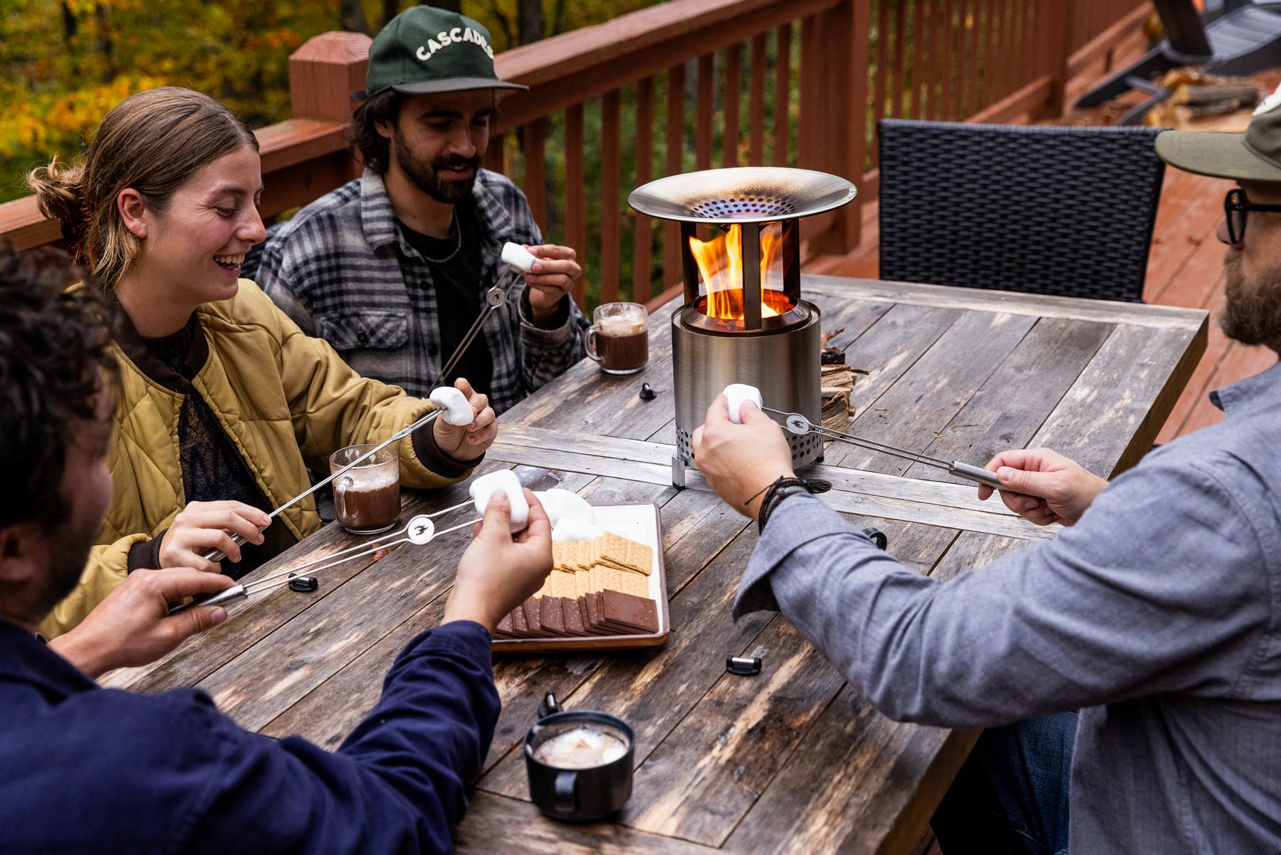 Solo Stove Mesa XL-Bundle in Stainless Steel