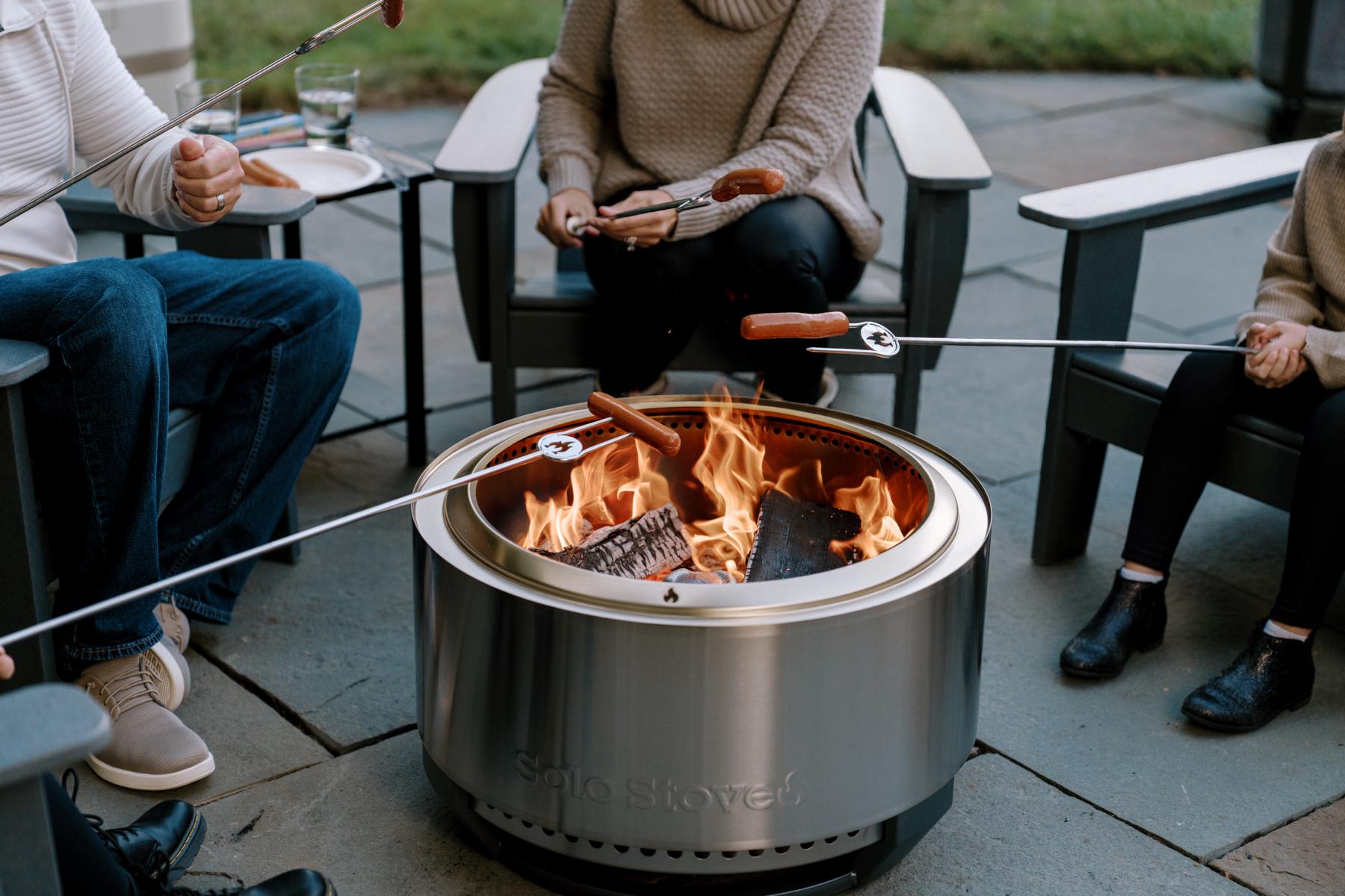 Solo Stove Summit 24" Feuerschale – Feuerstarter-Bundle