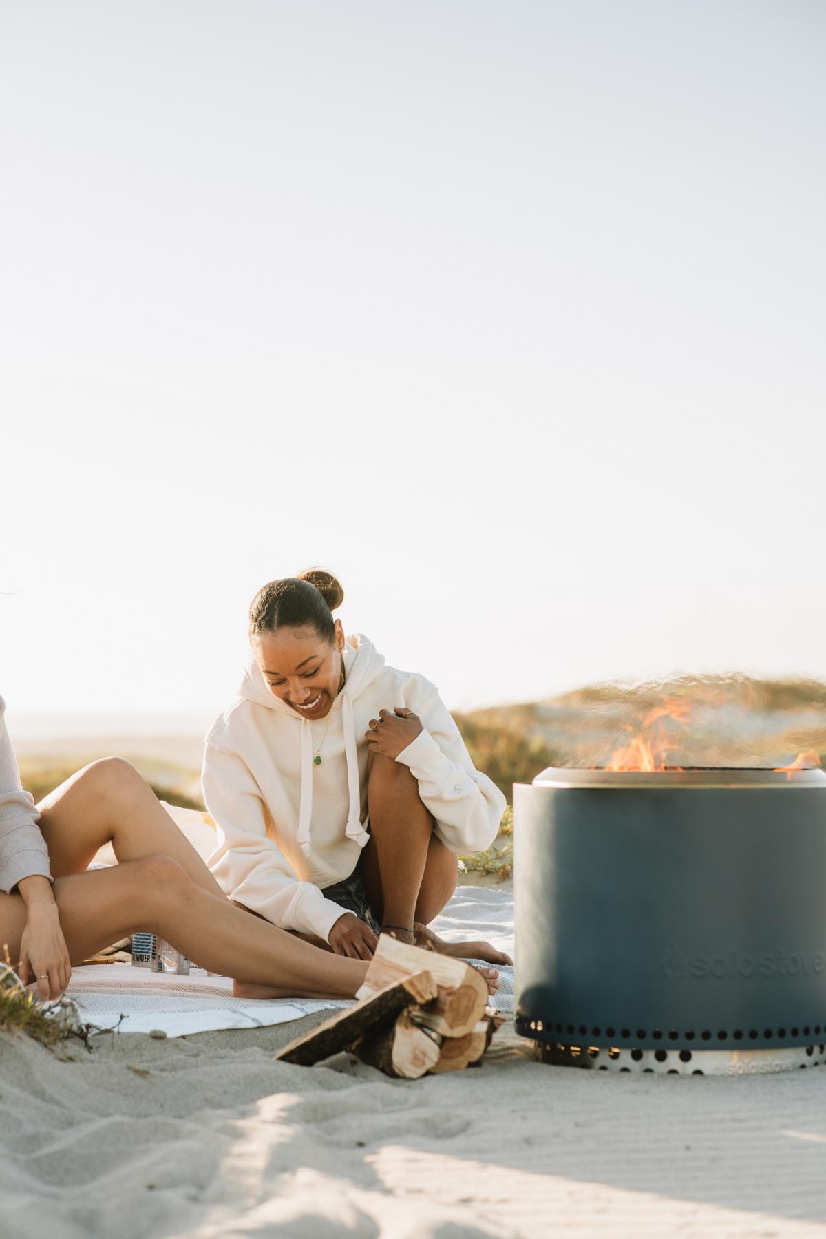 Solo Stove Fire Pit Bonfire 2.0 mit Standfuß - Water - Feuerschale - Feuerstelle - Feuertonne