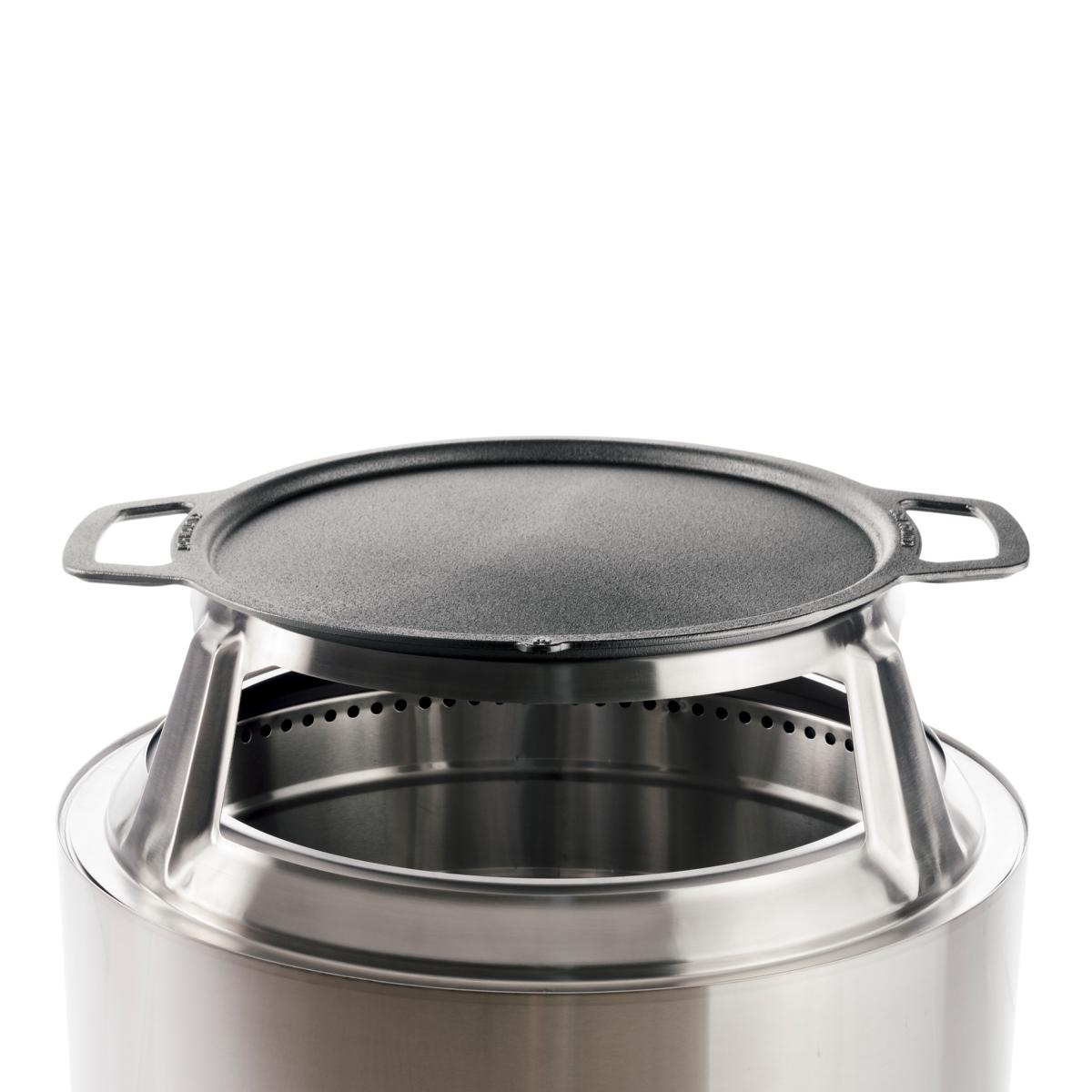 Solo Stove Gusseisen Plancha mit Aufsatz für Yukon