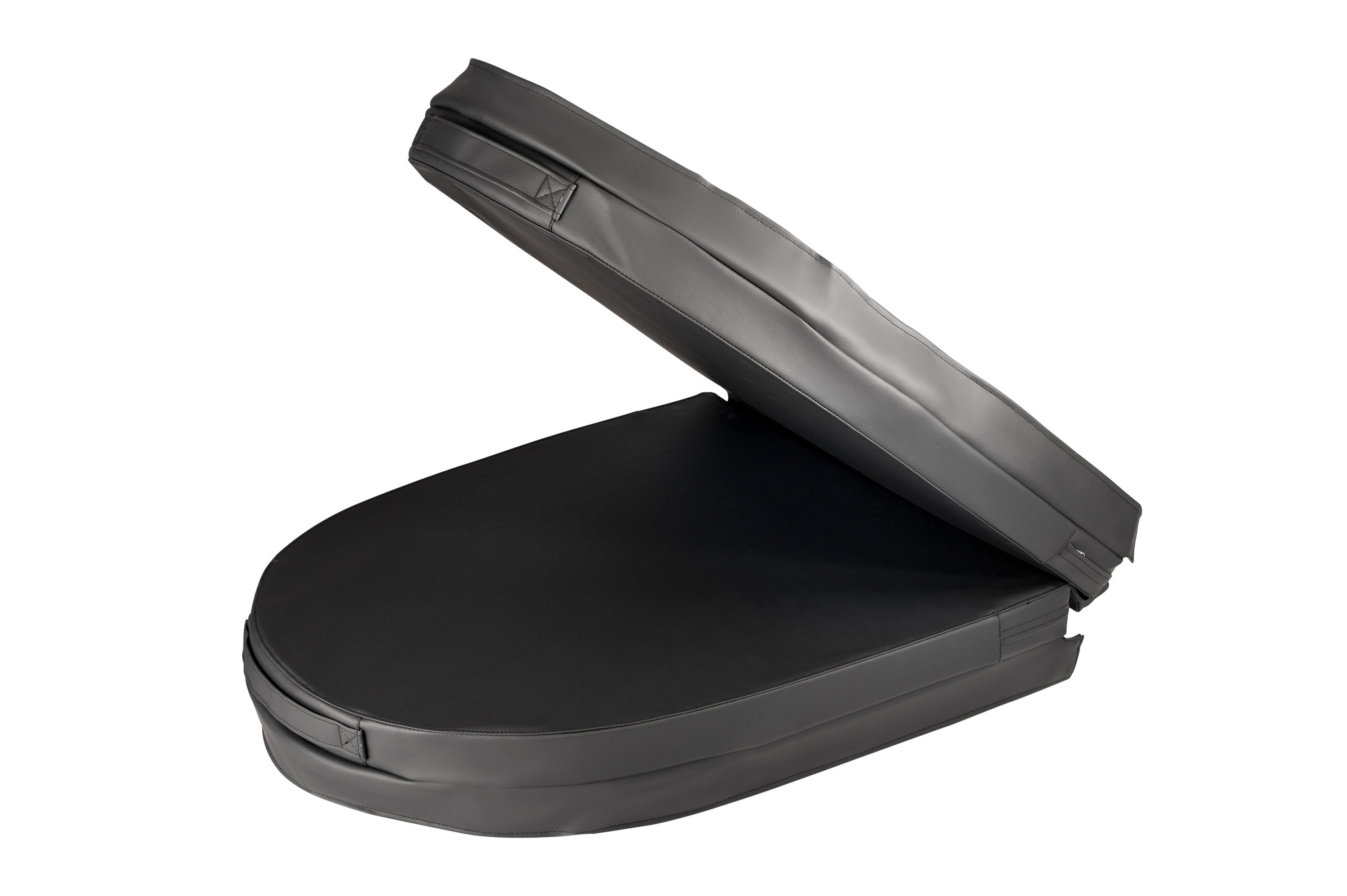 Klappbarer Isolierter Kunstlederdeckel Tiny Kunststoff (Außenofen)