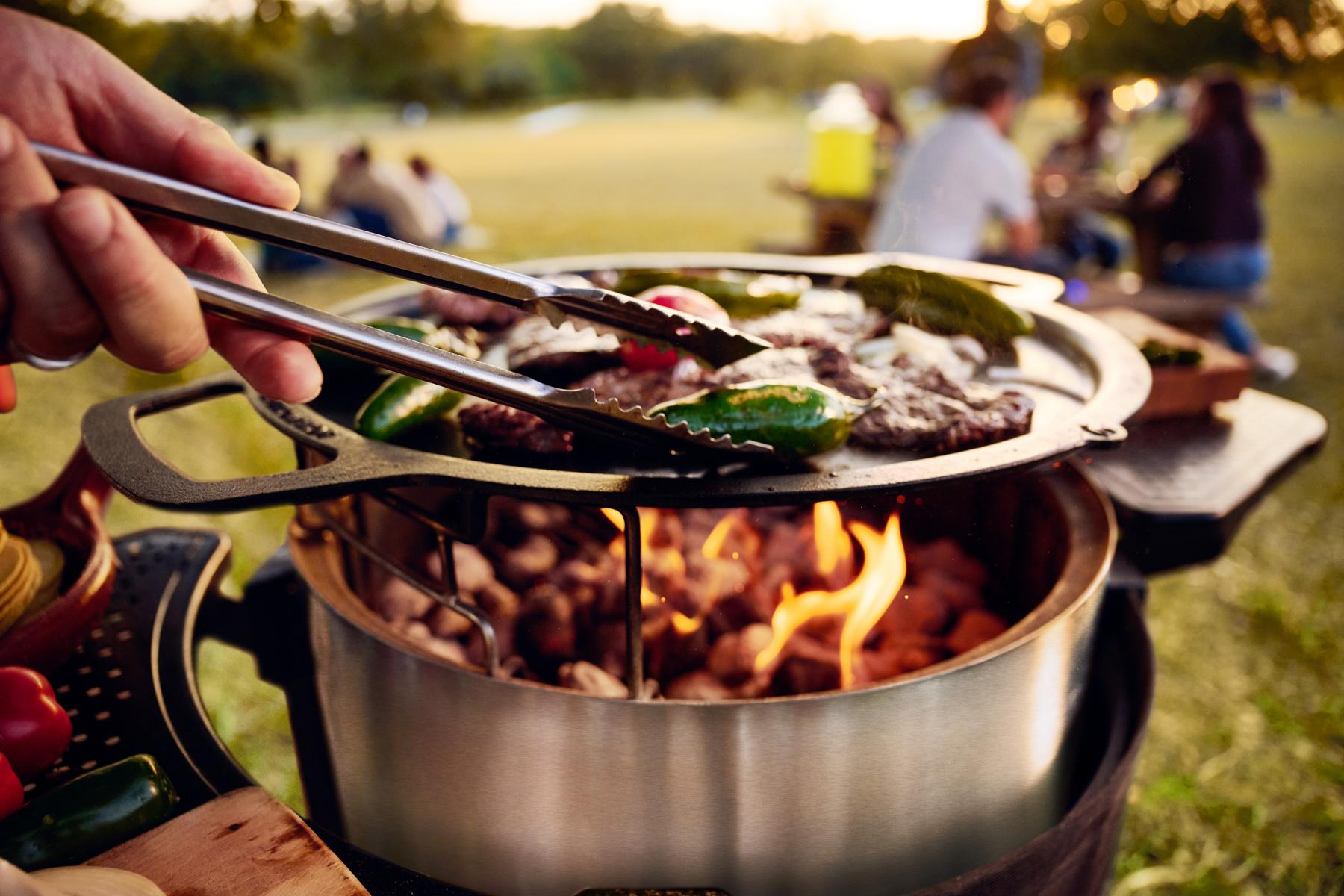 Solo Stove Grillstation (Cookout) für Bonfire Feuerschale mit Plancha