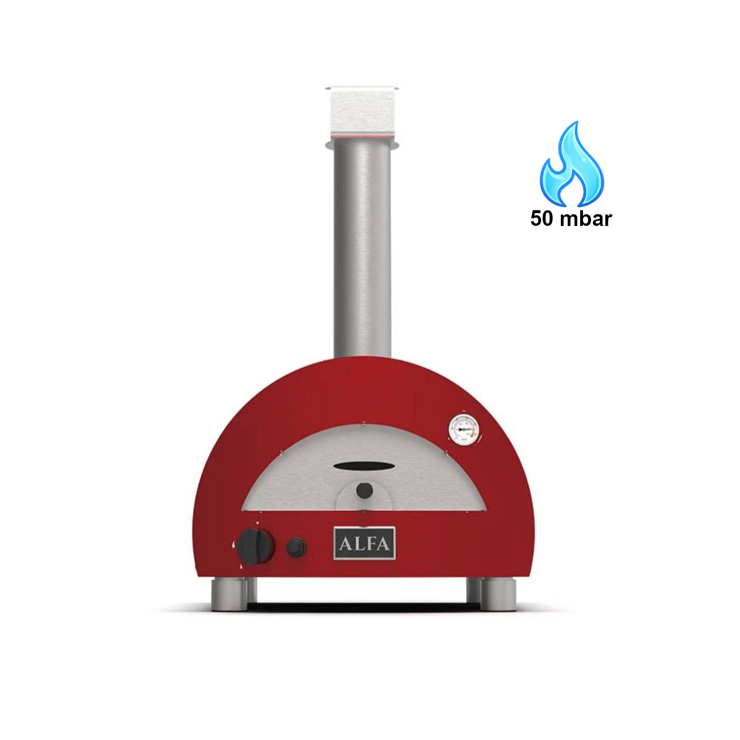 Alfa Gas - Pizzaofen MODERNO Portable - 1 Pizza