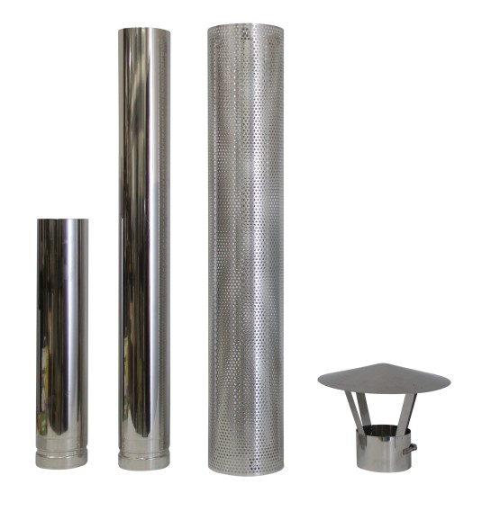 Schornsteinset Ø120mm (Kirami)