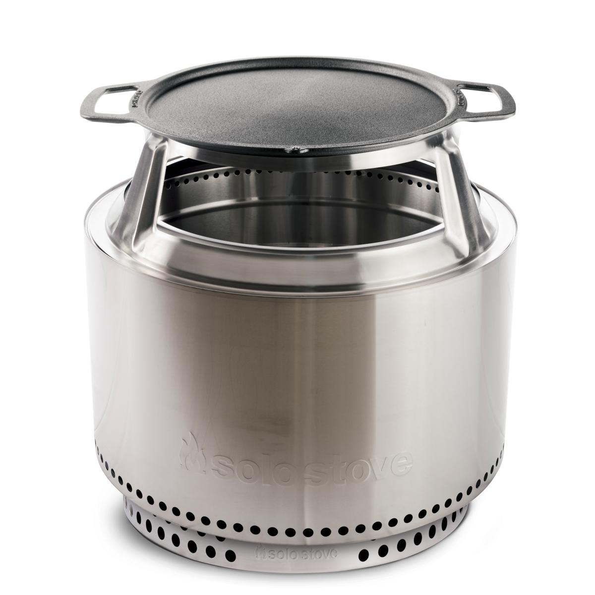 Solo Stove Gusseisen Plancha mit Aufsatz für Yukon