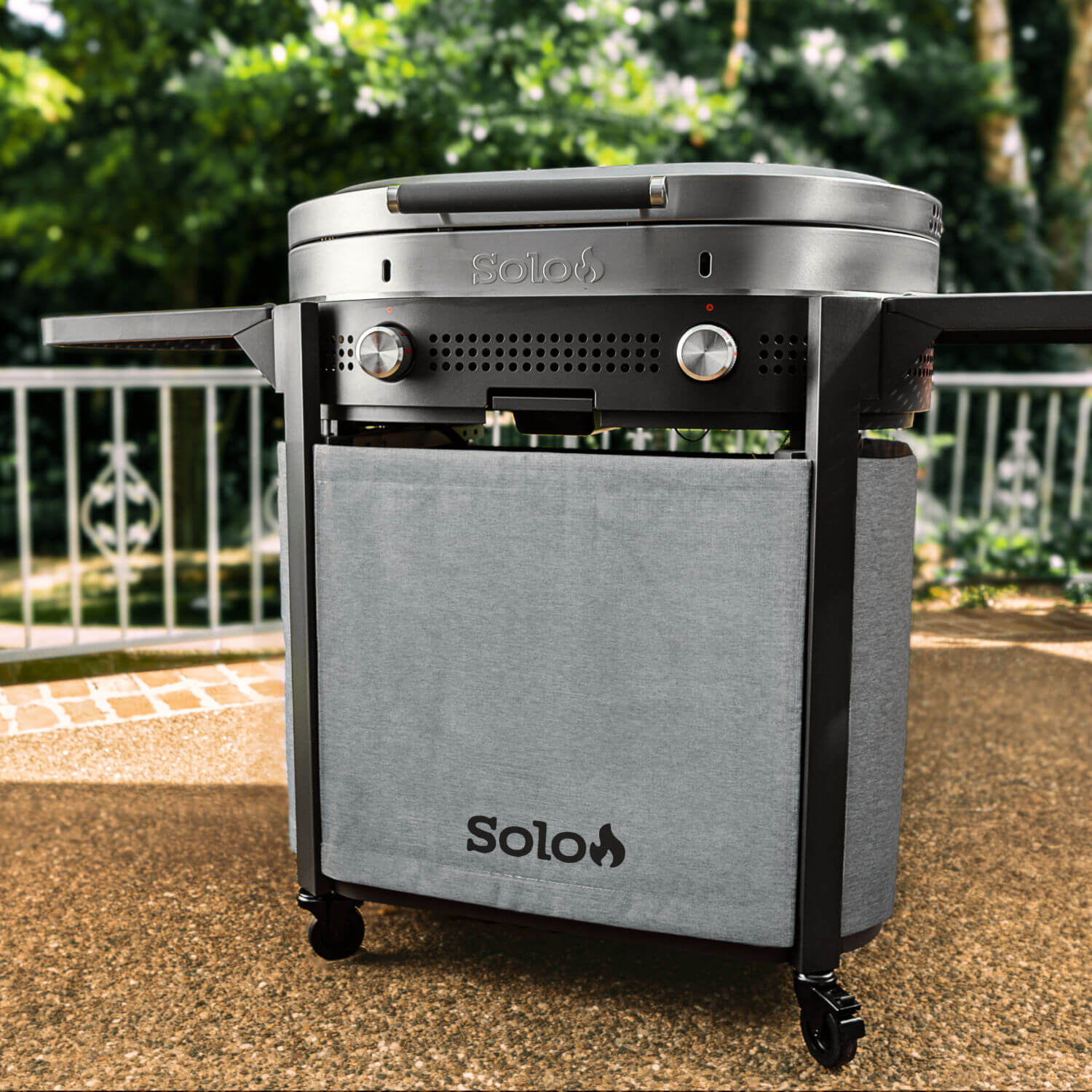 Solo Stove Steelfire 30" Edelstahl-Grillplatte mit Stand