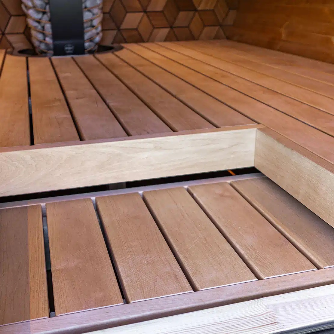Sauna Leil Blackline Quadrum - Limited Edition