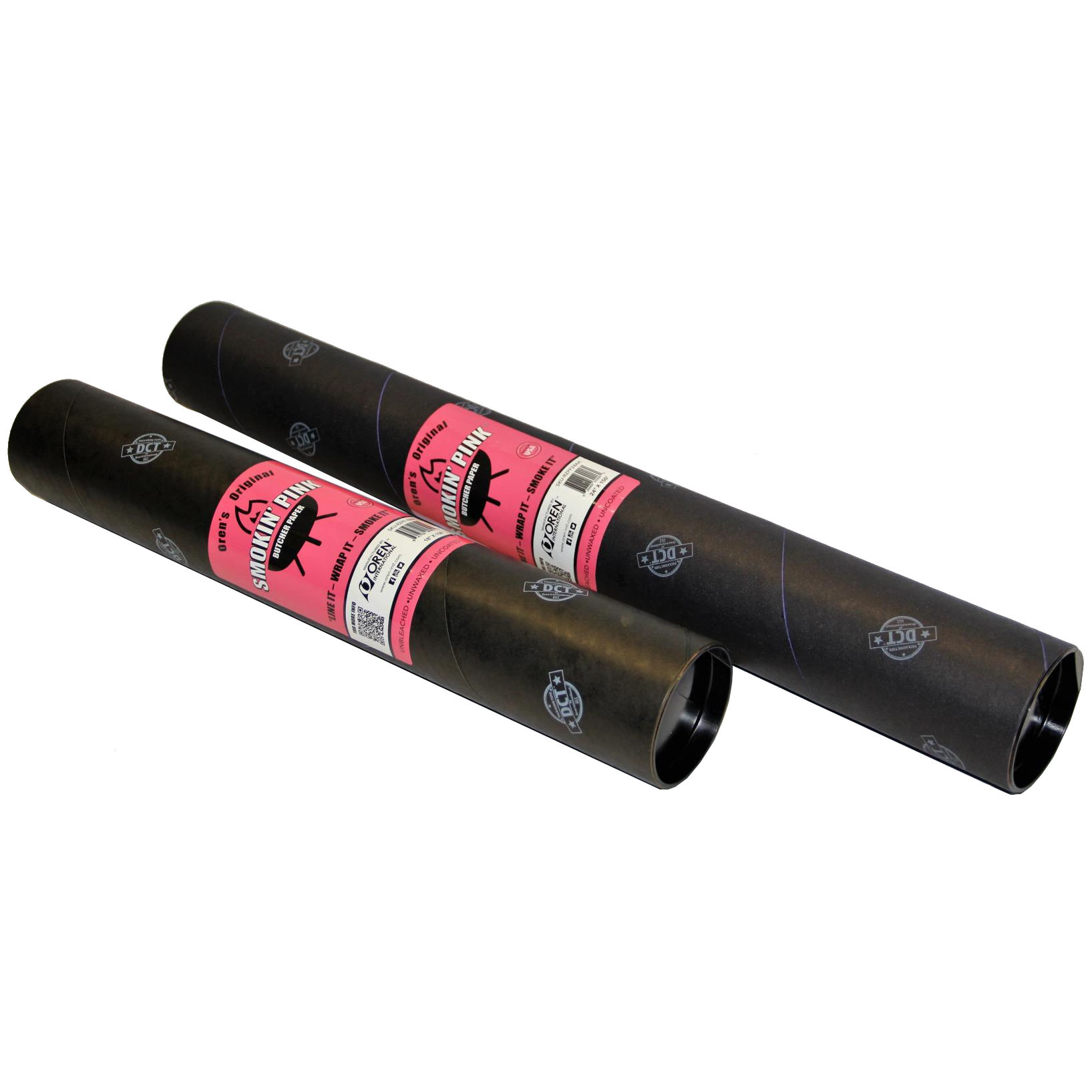 Oren Pink Butcher Paper 24" - 61 cm breit, 45,72 m lang - Metzgerpapier