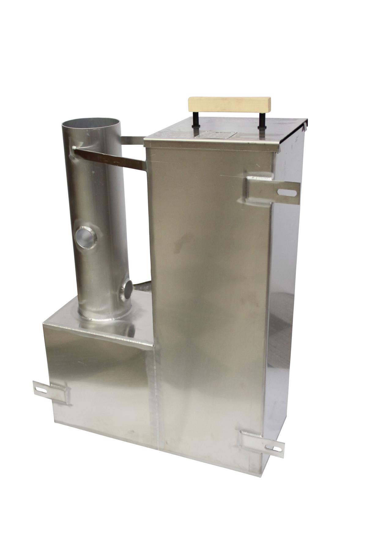 Holz Badezuber Woody M Thermoholz mit Ofen Sub