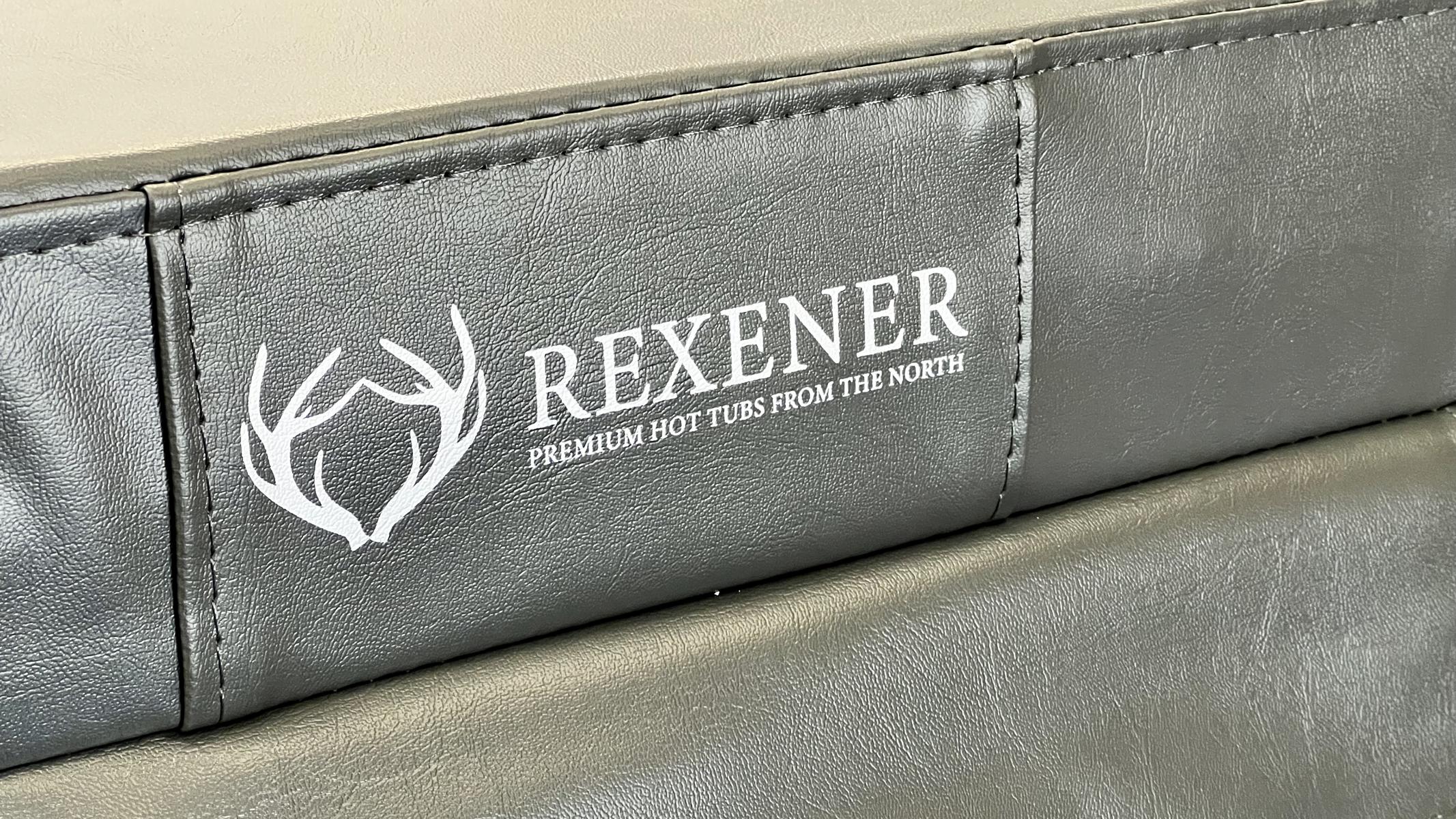 Isolierter Kunstlederdeckel (klappbar) für Rexener Aurora/Polar Badefass