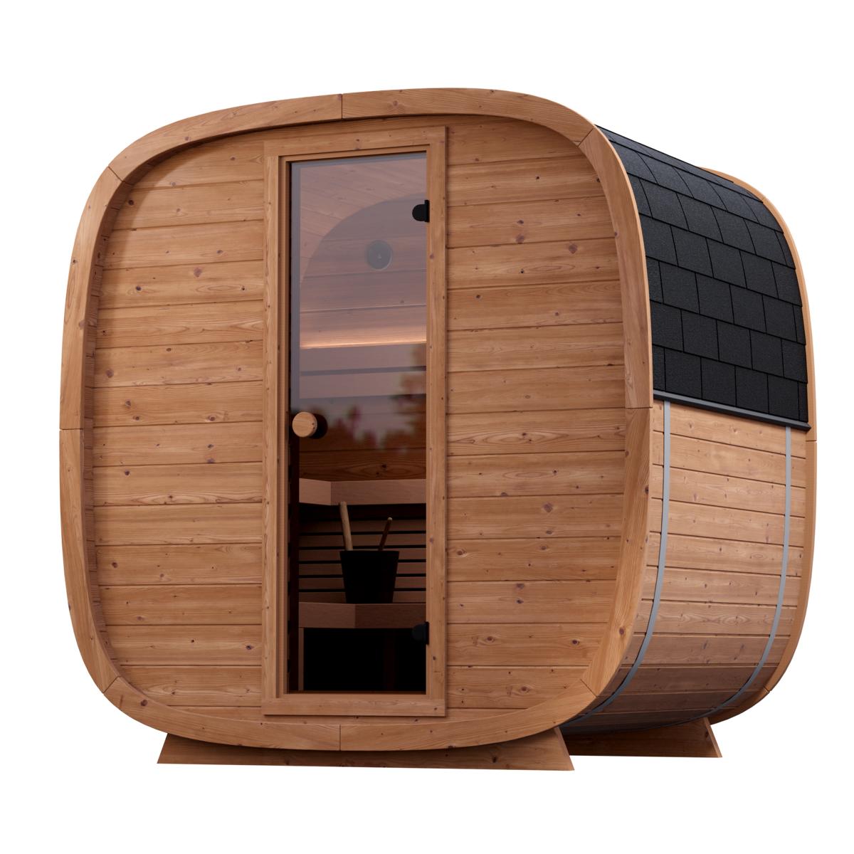 Thermoholz Gartensauna - Dice Blanco