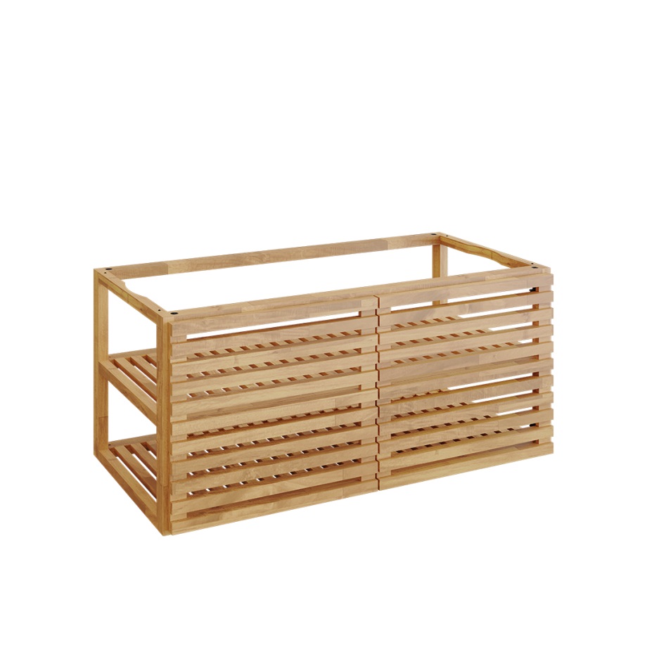 OFYR Storage Insert PRO Teak Wood Large – mit zwei Türen
