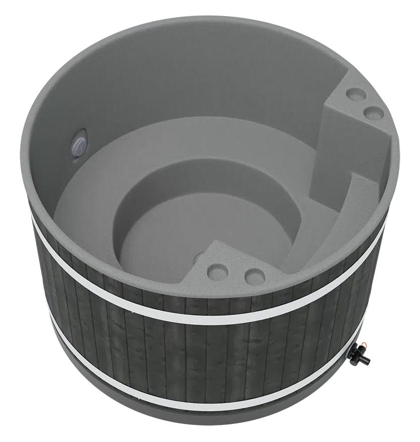 Kunststoff Hottub Family Tub M (Ø 170 cm) mit Rexener Bioheater