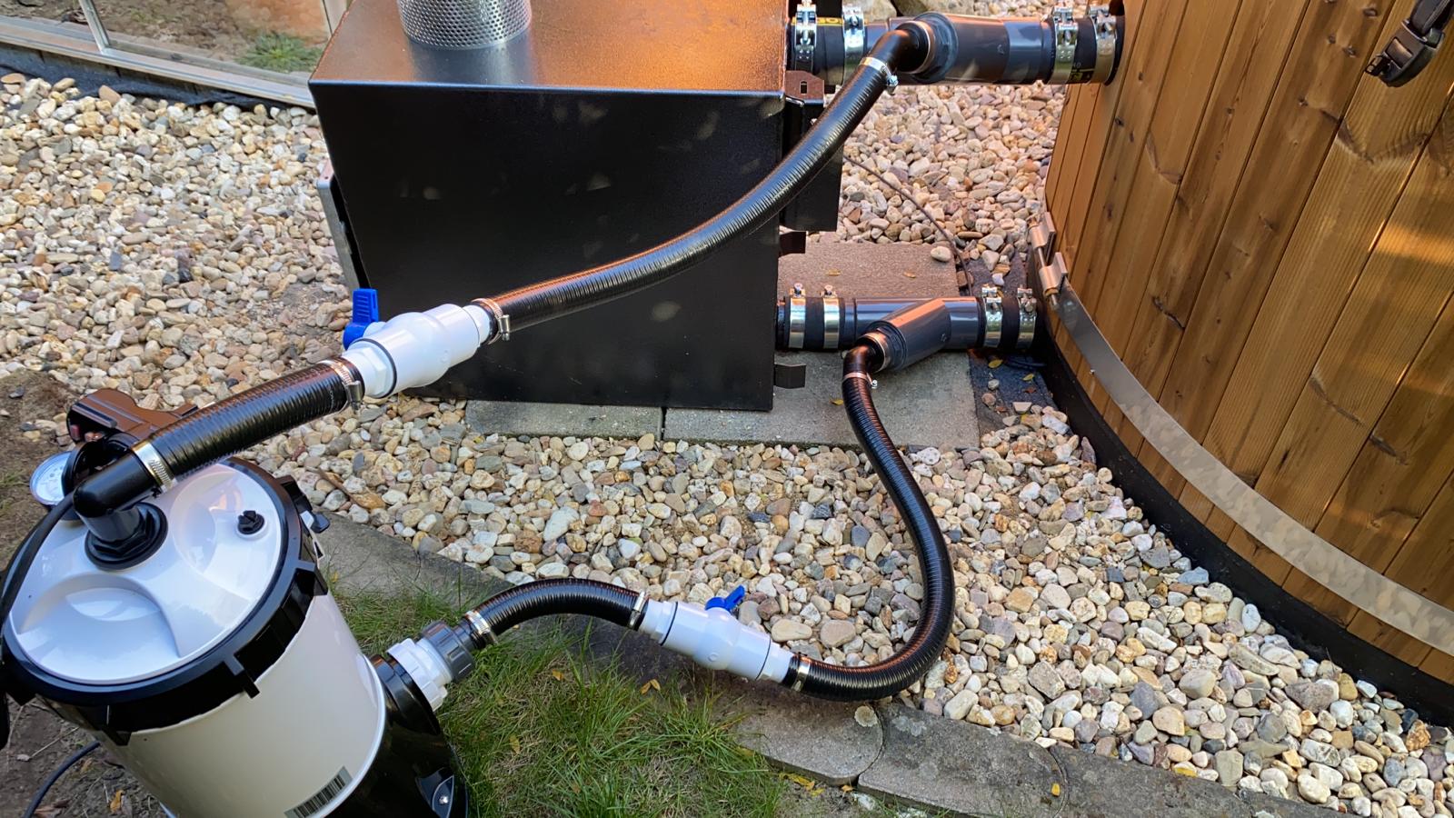 Anschluss Set zwischen Ofen für Filteranlage CF 23