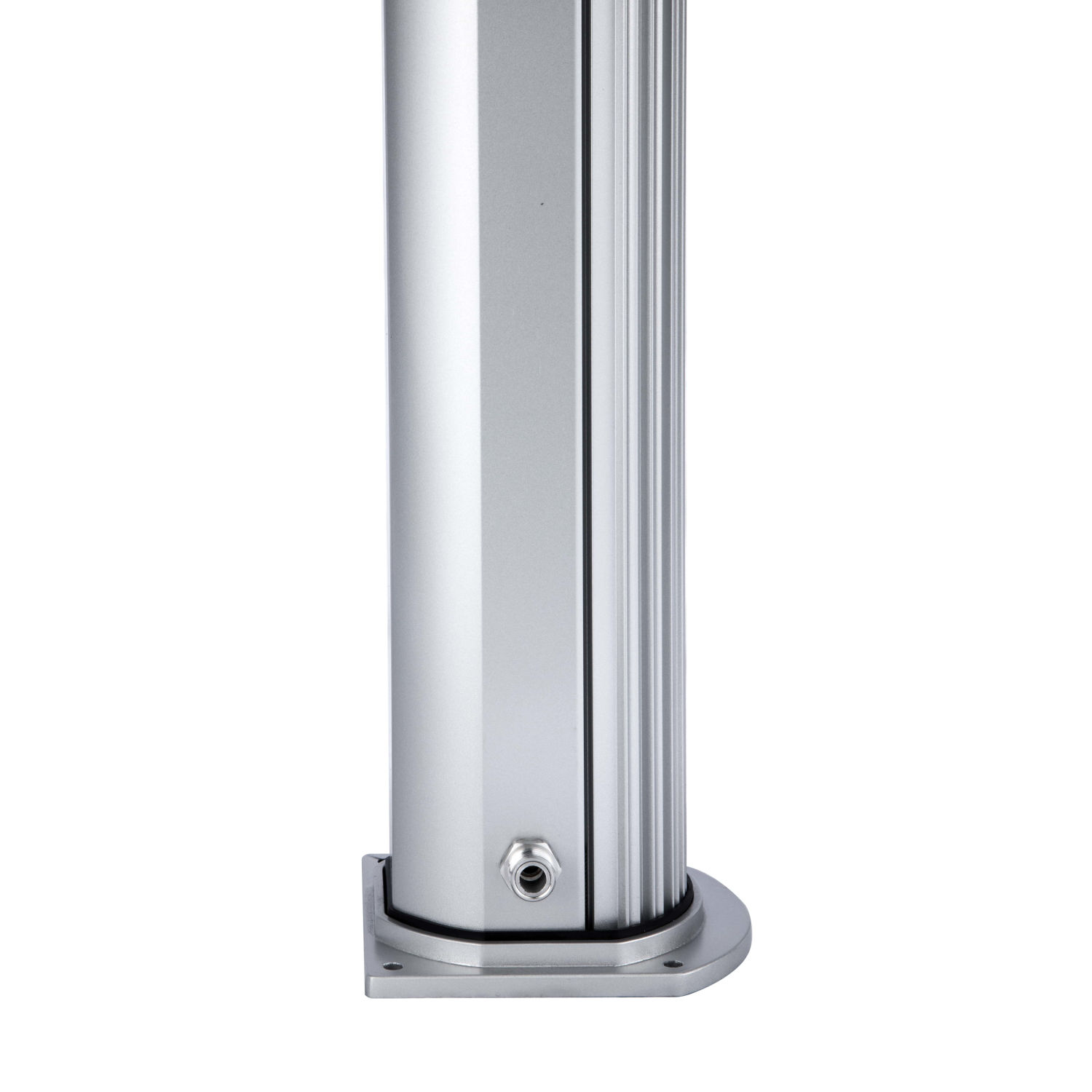 Solardusche Jolly Go Aluminium - Edelstahl Optik
