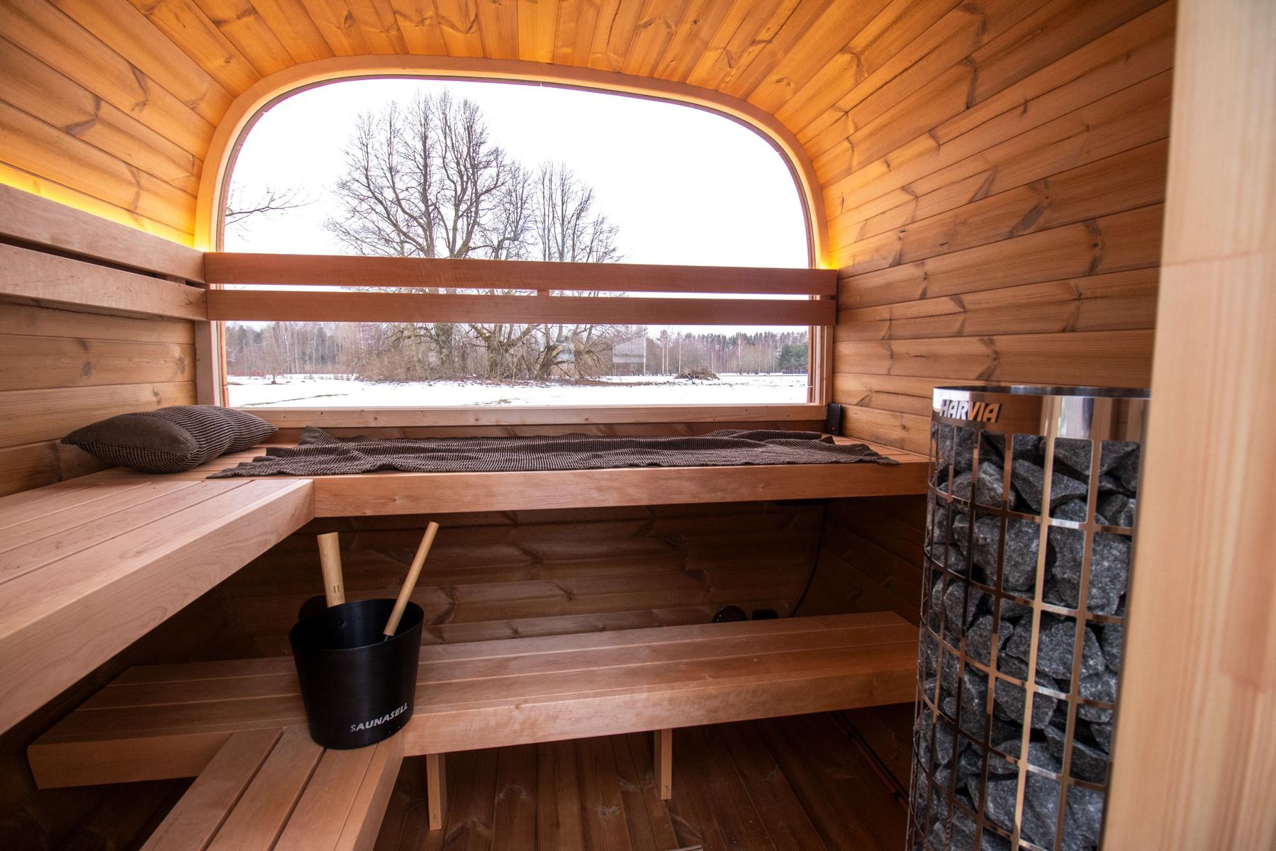 Thermoholz Gartensauna - Dice Blanco