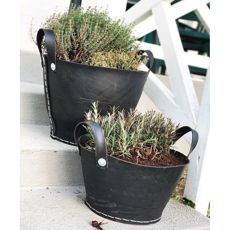 Holz Tragekorb Tadé Ø 35cm - Fair Trade