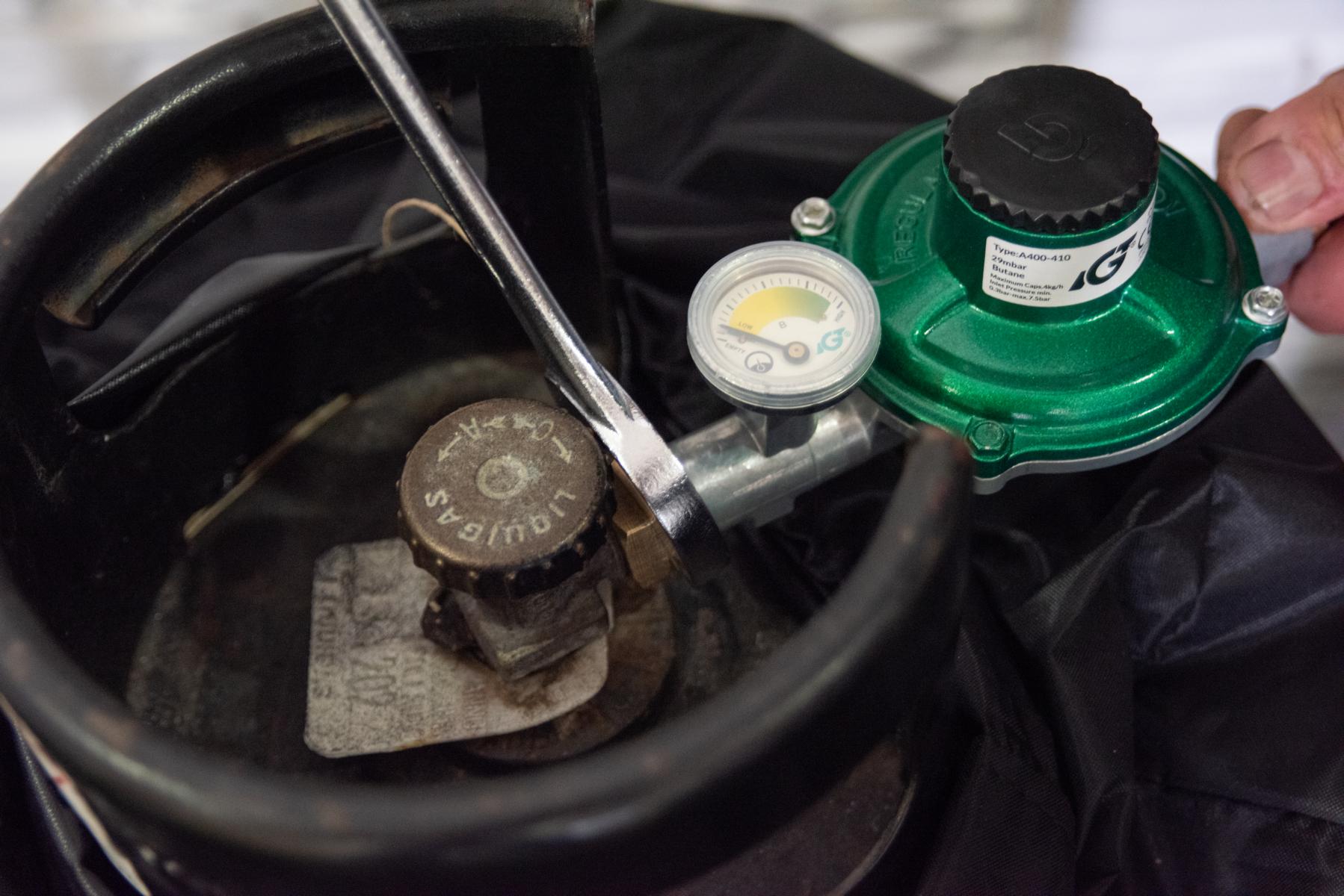 Alfa Gas Anschluss-Set Quick 4 kg/h