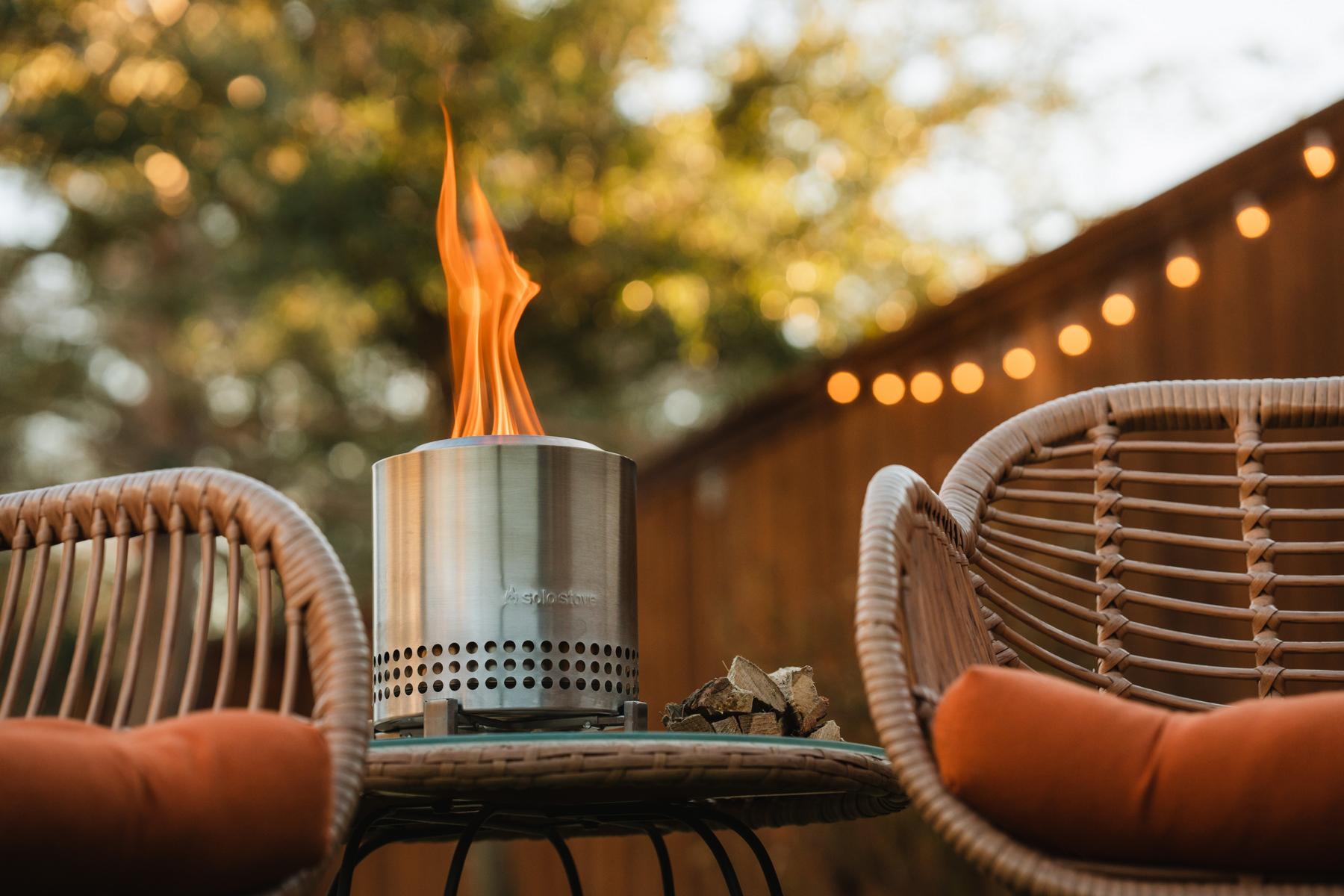 Solo Stove Mesa XL-Bundle in Stainless Steel