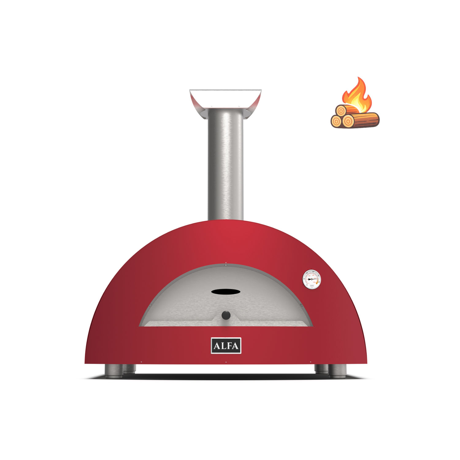 Alfa Holz - Pizzaofen MODERNO - 2 Pizze