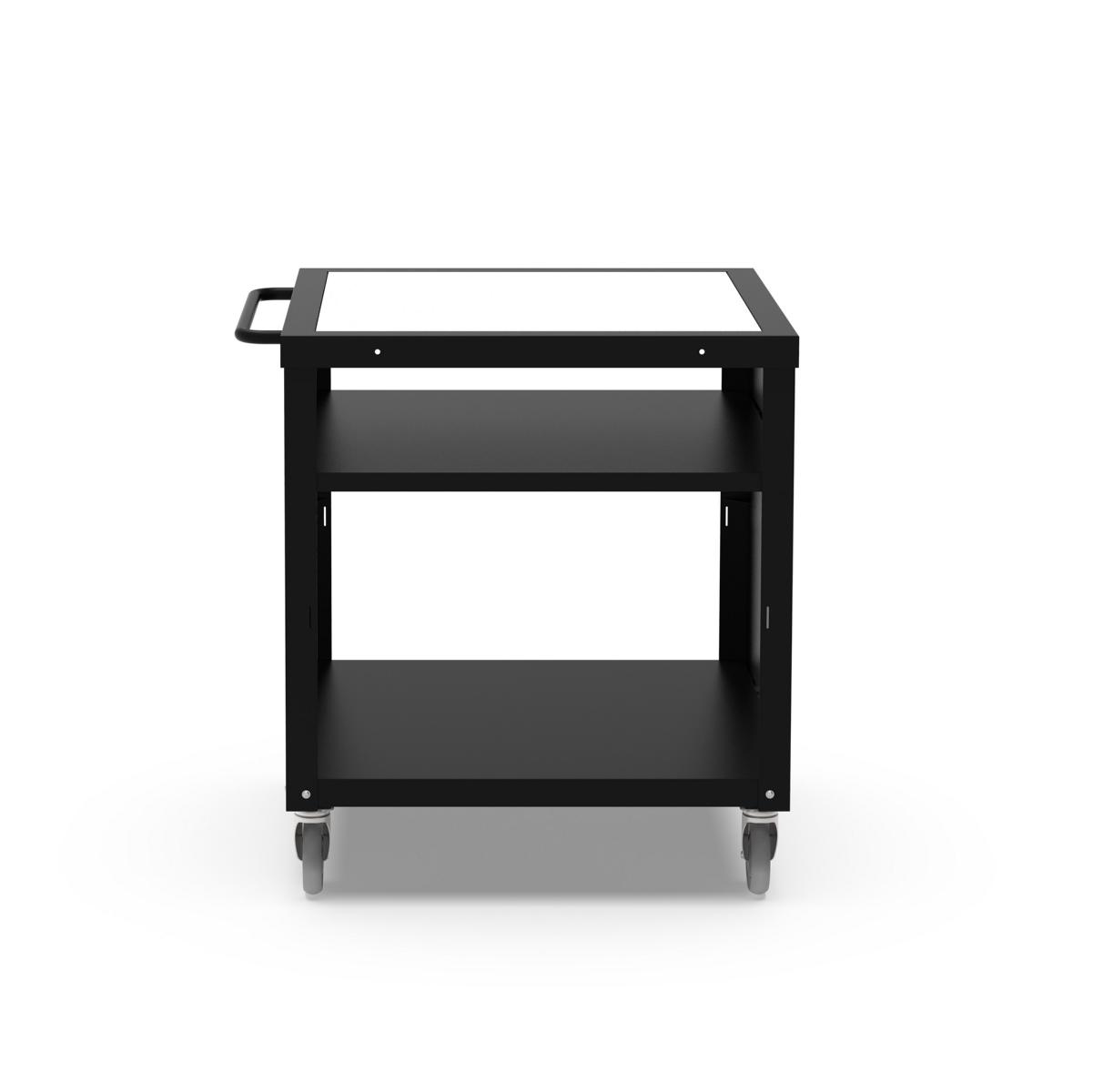 Alfa Cooking Station 80 mit Arbeitsplatte in Corian weiß