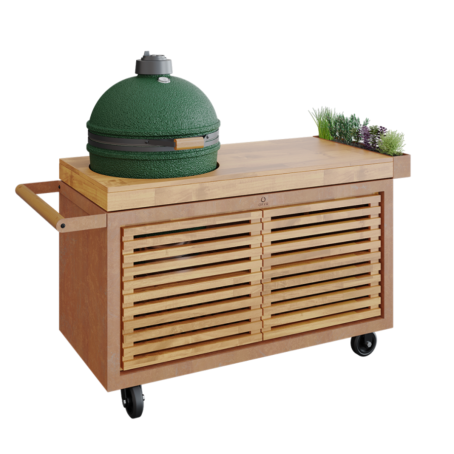 OFYR Storage Insert PRO Teak Wood Large – mit zwei Türen