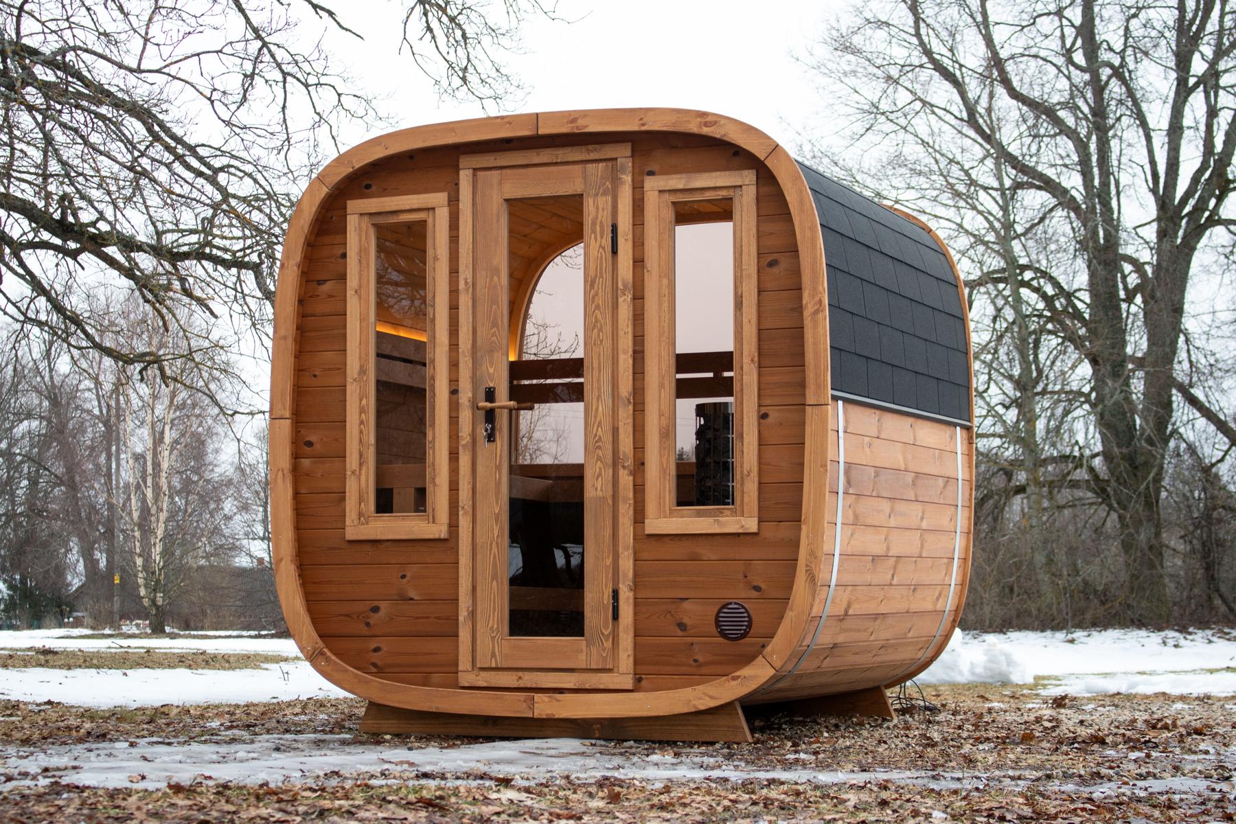 Thermoholz Gartensauna - Dice Blanco