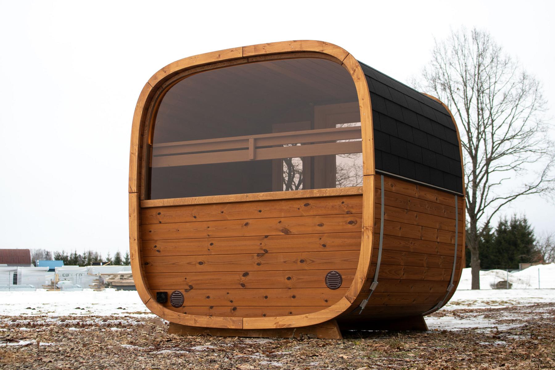 Thermoholz Gartensauna - Dice Blanco