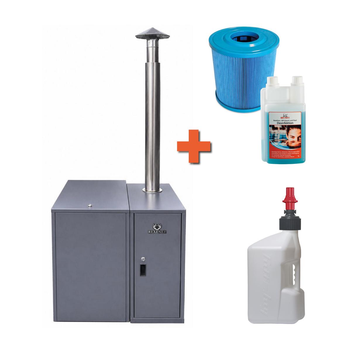 Bioheater-Umrüstsatz für Kirami Badefässer & Hot Tubs