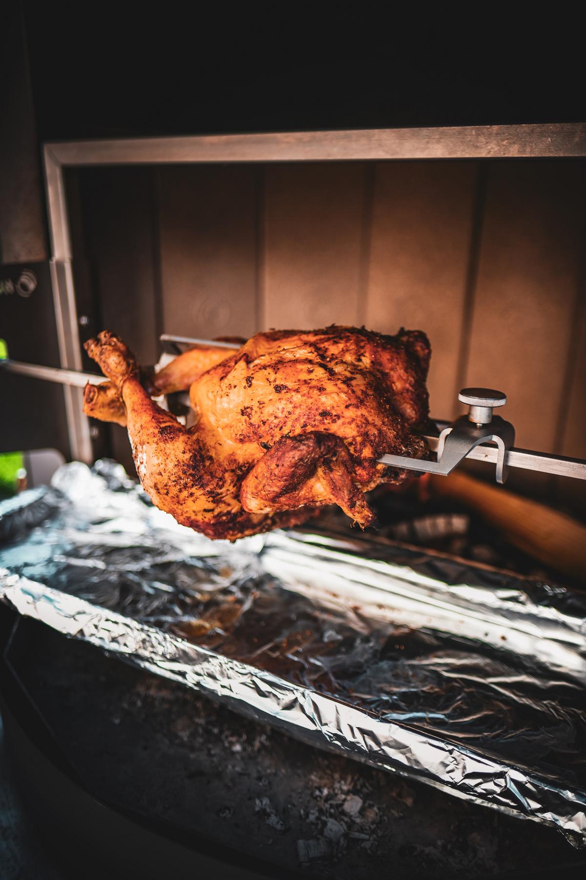 HERMAPRO elektr. Drehspieß für Hendl, Braten für Vario 70