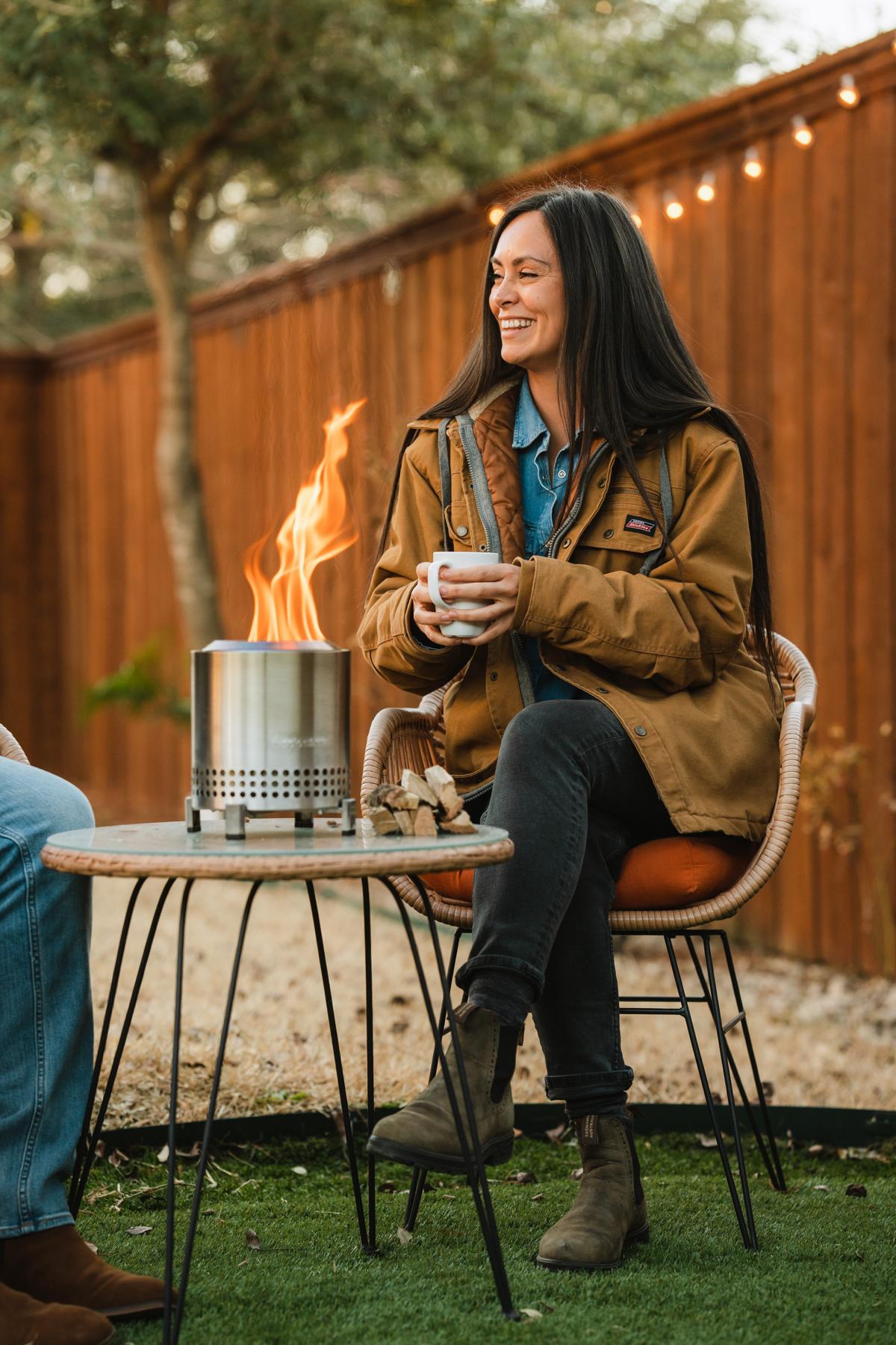 Solo Stove Mesa XL-Bundle in Stainless Steel