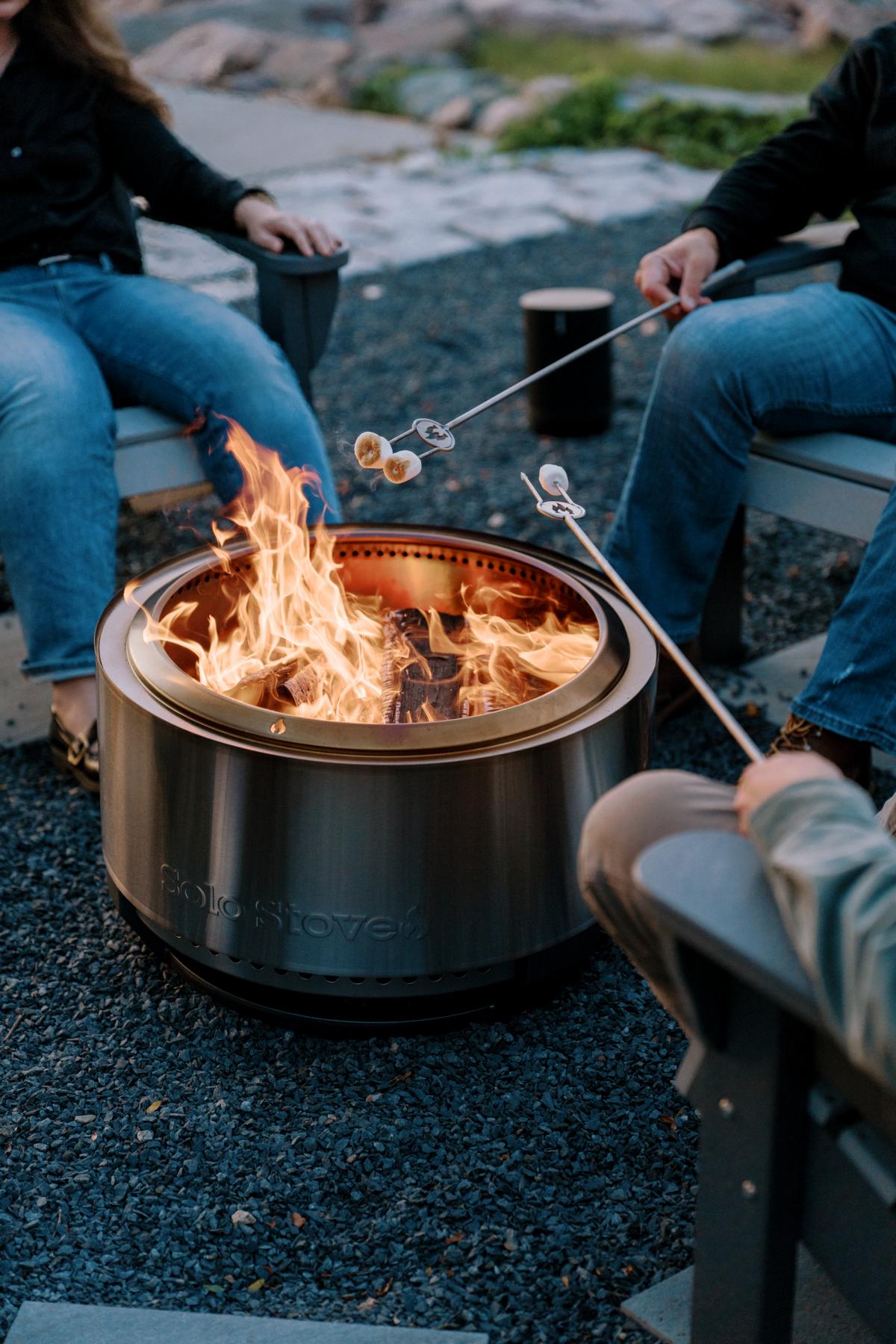 Solo Stove Summit 24" Feuerschale – Feuerstarter-Bundle