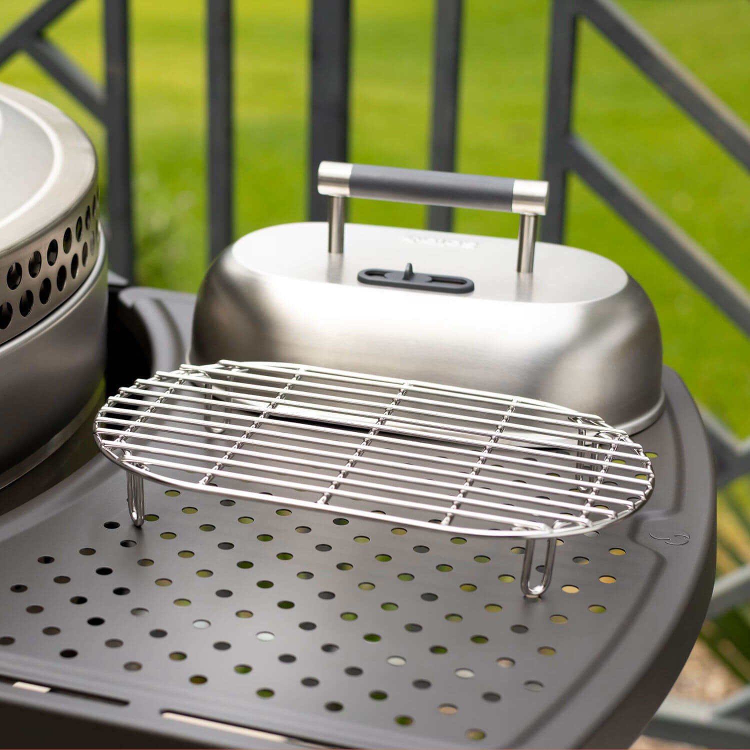 Solo Stove Dampfhauben-Duo für Steelfire Grillplatten