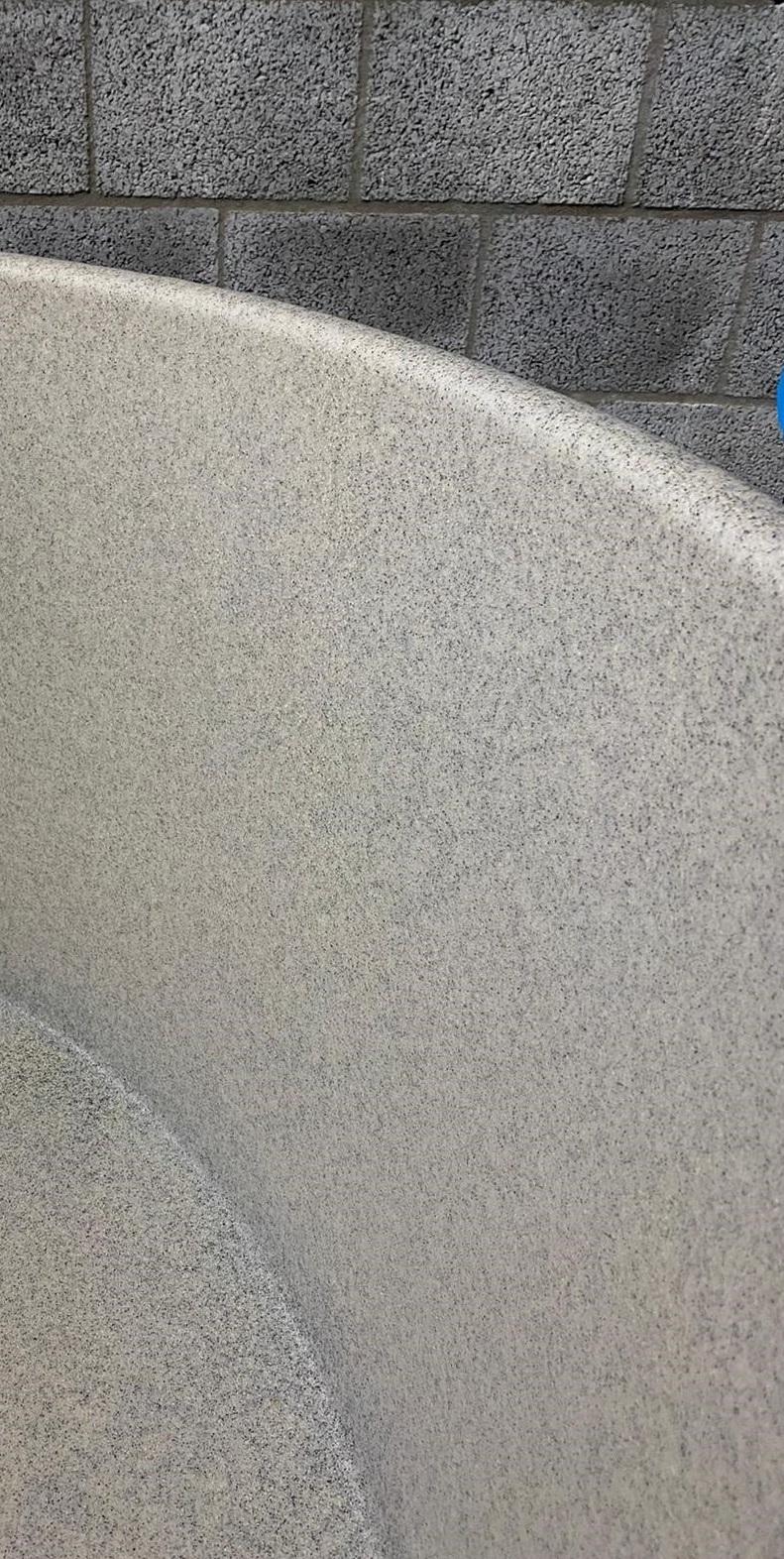 Badebottich Breezy M (Ø 170 cm) Fichte (Kohleschwarz gebeizt)