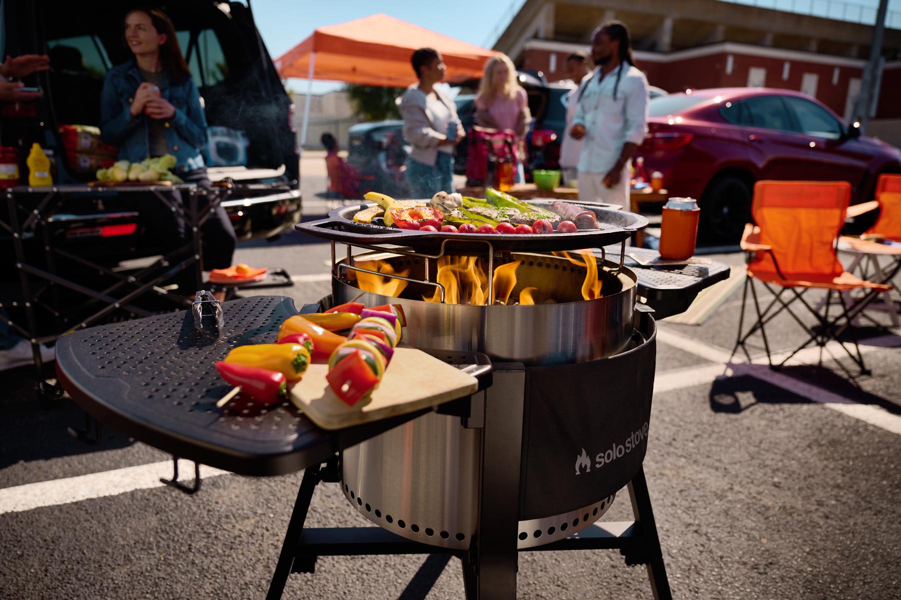 Solo Stove Grillstation (Cookout) für Bonfire Feuerschale mit Plancha
