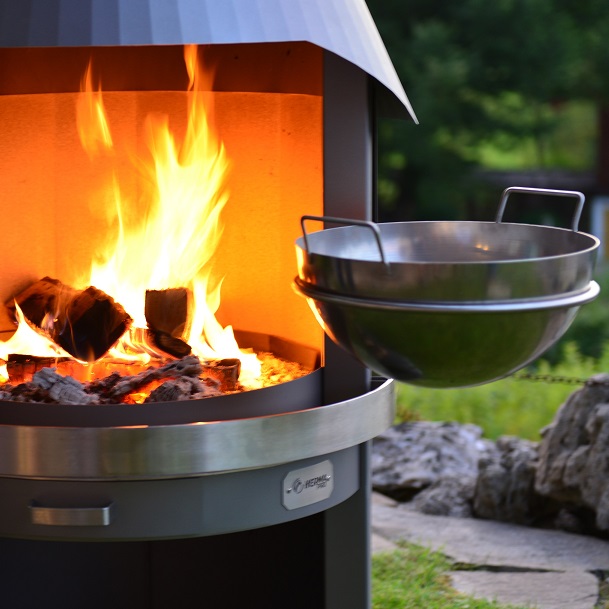 HERMAPRO Gulasch-Glühwein-Suppentopf für Vario 70