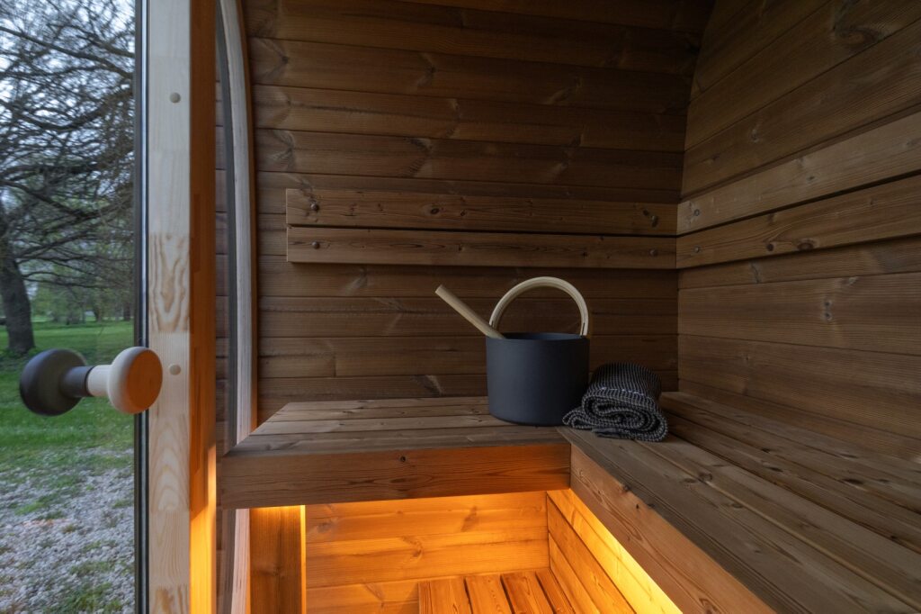 Dice Pocket MINI Sauna inkl. Harvia Vega Compact