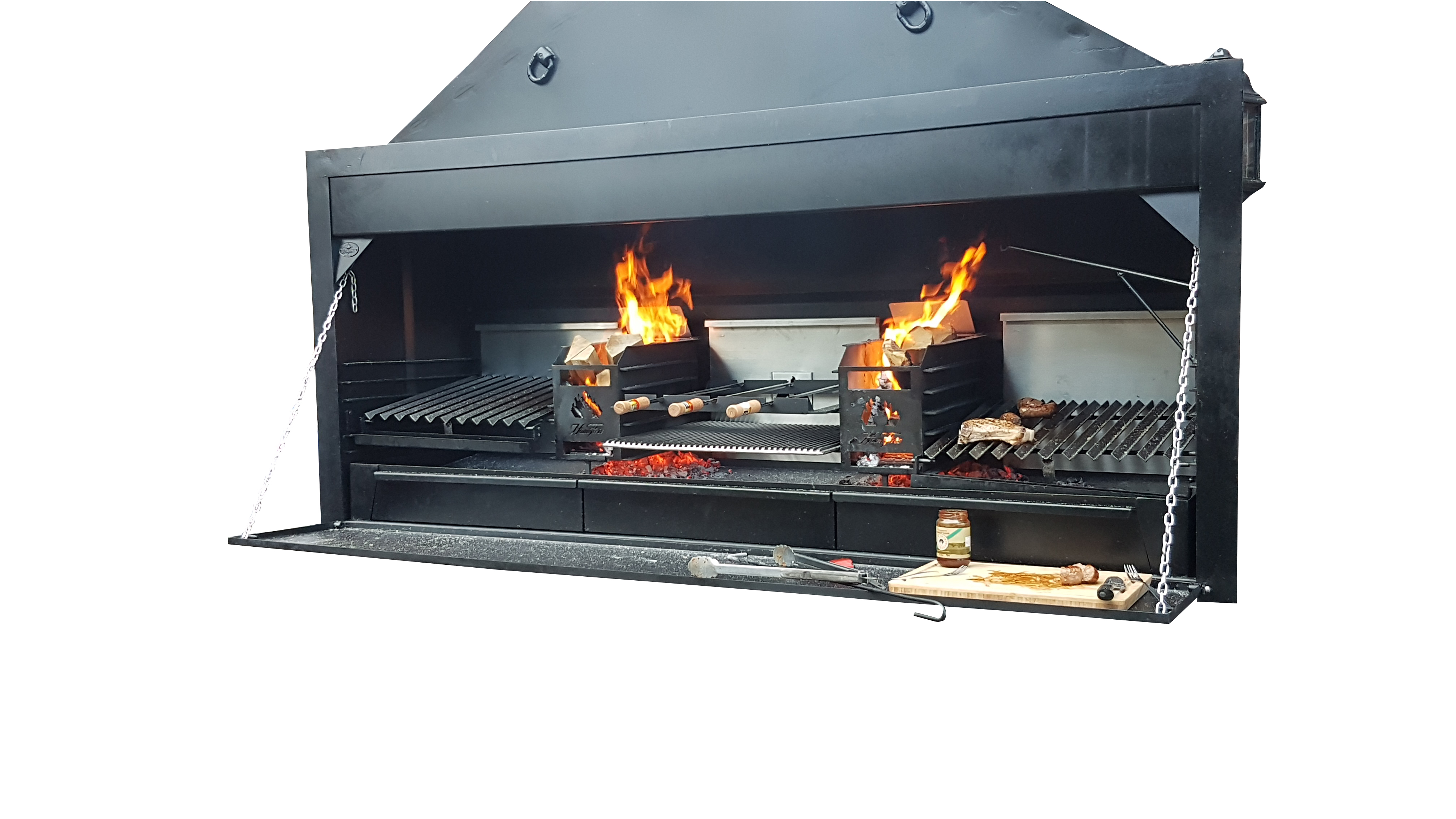Braai Einbau Grillkamin Dirty Harry 2300