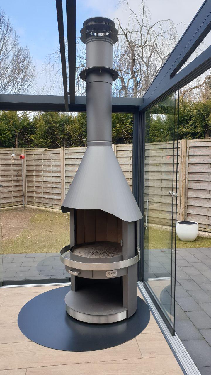 HERMAPRO Dachdurchführung inkl. Regenhutze auf Maß