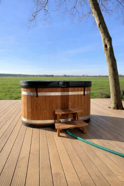 Kunststoff Badefass Tiny S mit Rexener Bioheater - Aktionspaket