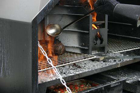 Braai Freistehender Grillkamin - Modell 1200