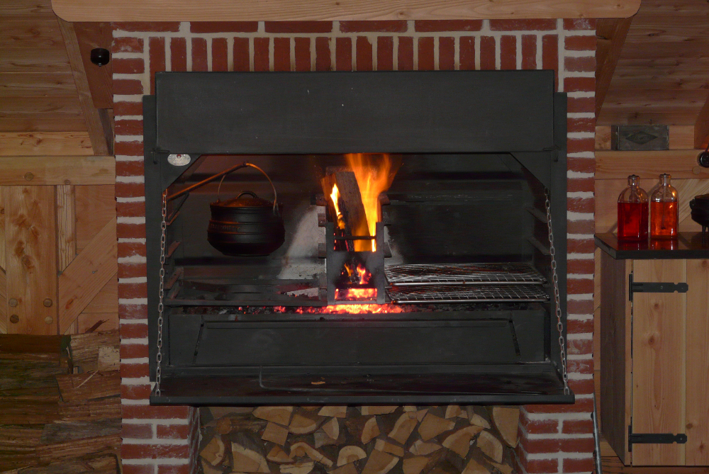 Braai Einbau Grillkamin - Modell 1200