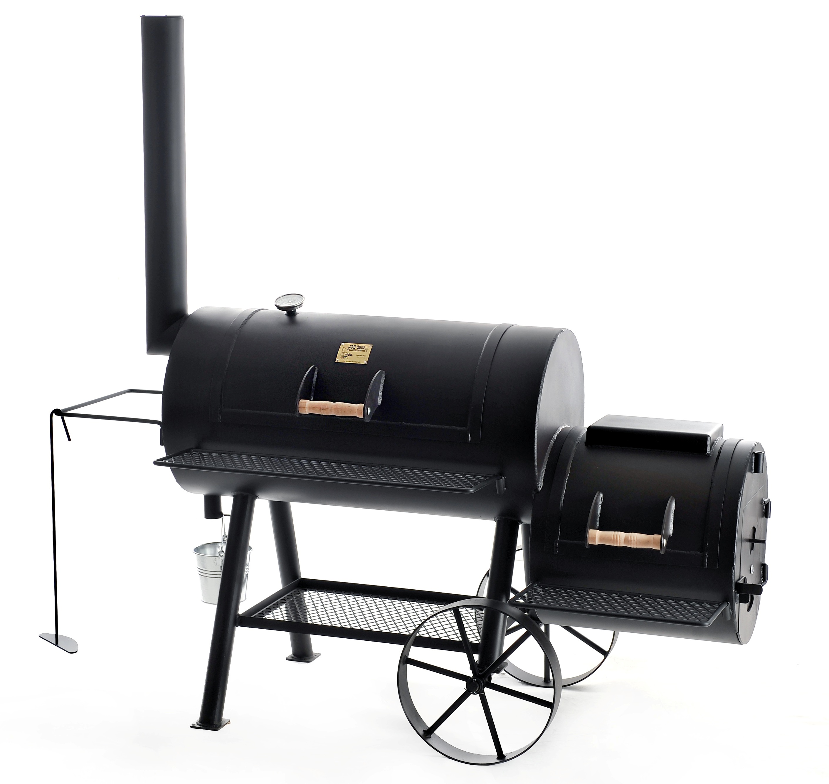 JOE's BBQ Smoker 20" Texas Classic lange Version, mit Kochplatte