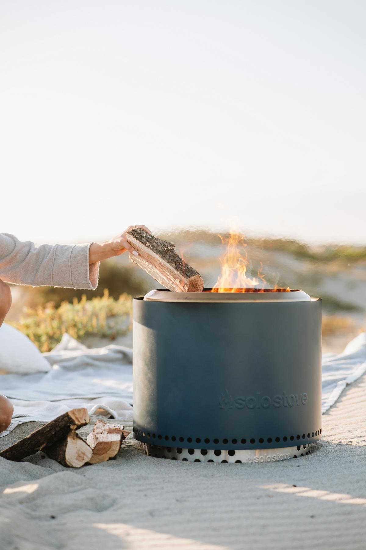 Solo Stove Fire Pit Bonfire 2.0 mit Standfuß - Water - Feuerschale - Feuerstelle - Feuertonne