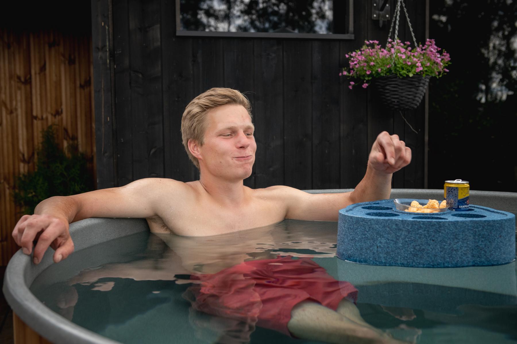 Badebottich Breezy M (Ø 170 cm) Thermoholz