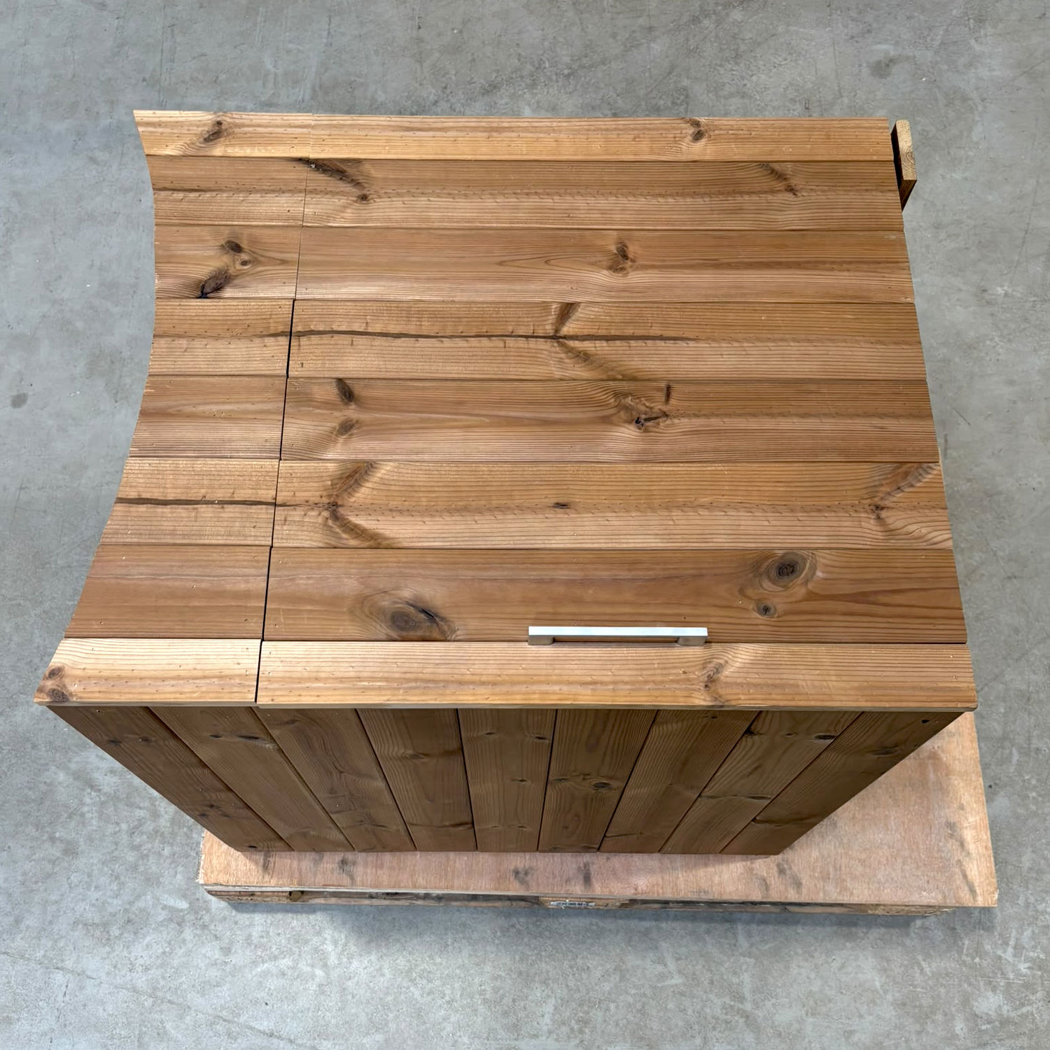 Einzelstück Thermoholz Technikbox für Rexener Bioheater PR 200